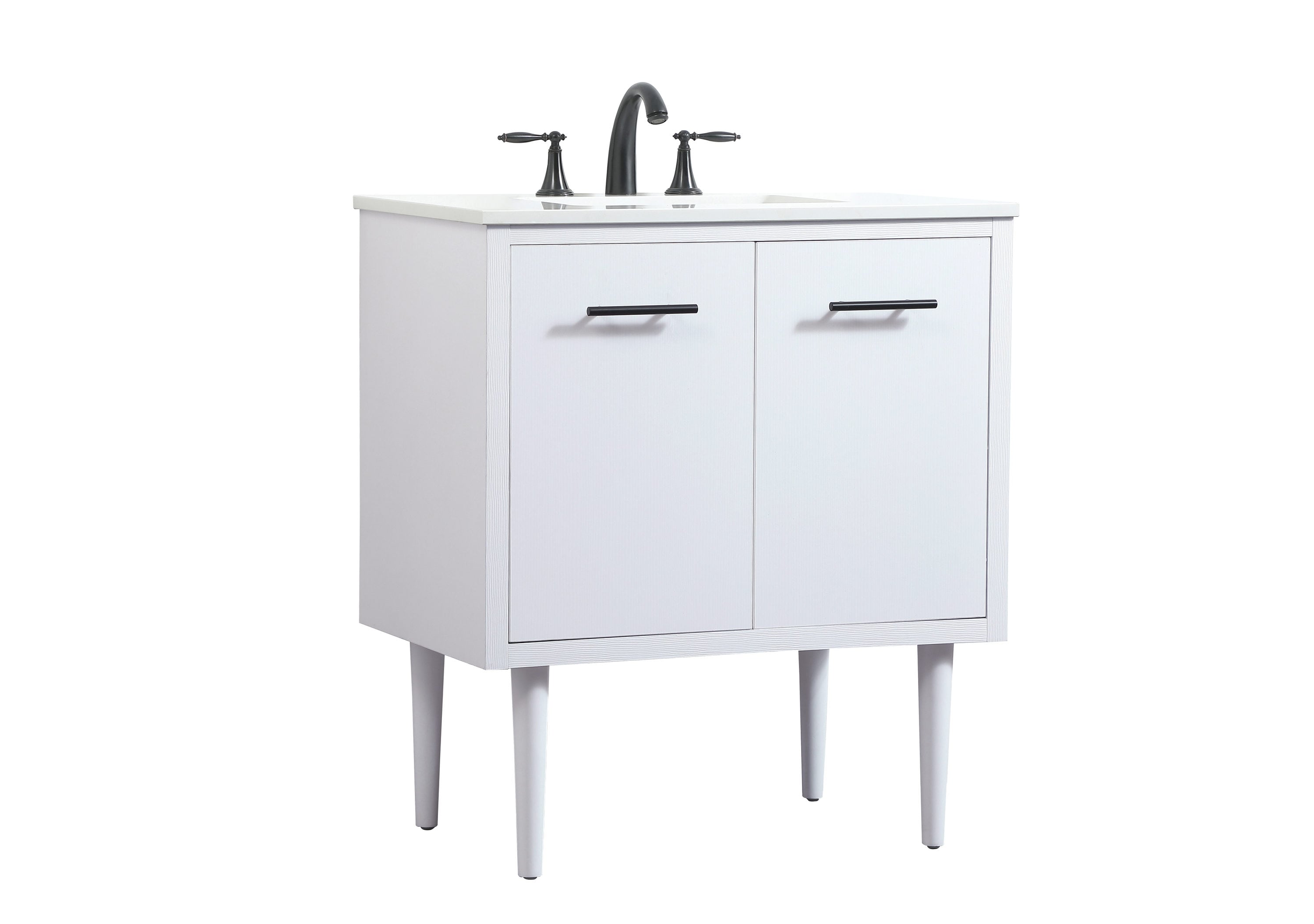 Elegant Decor HF144090MWH Bath-Vanity-Combo - View #11