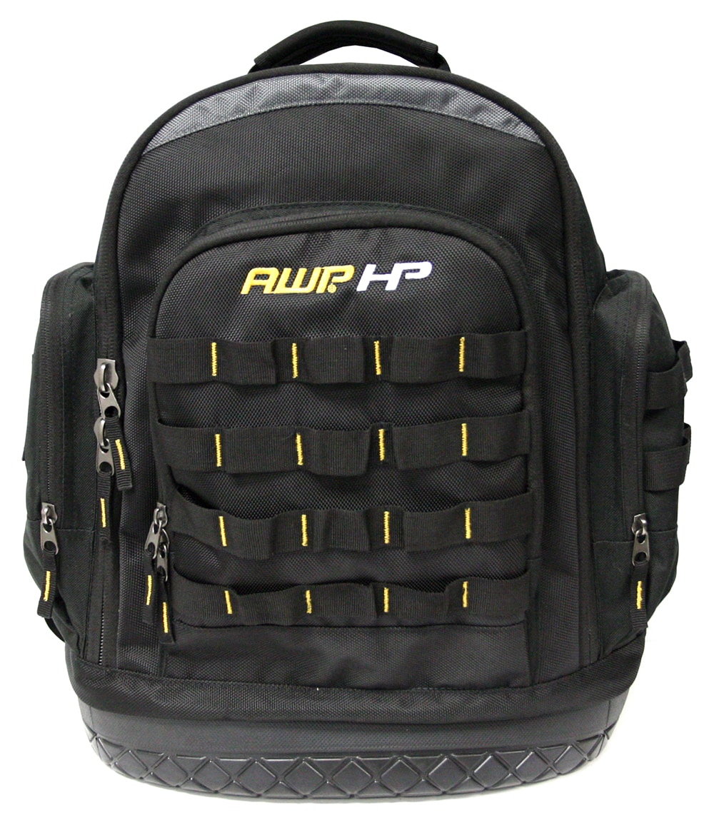 AWP HP Black Polyester 15-in Zippered Tool Bag