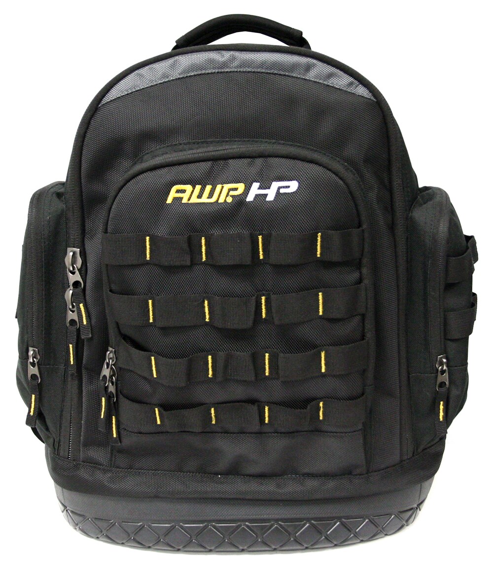 AWP HP Black Polyester 15-in Zippered Tool Bag