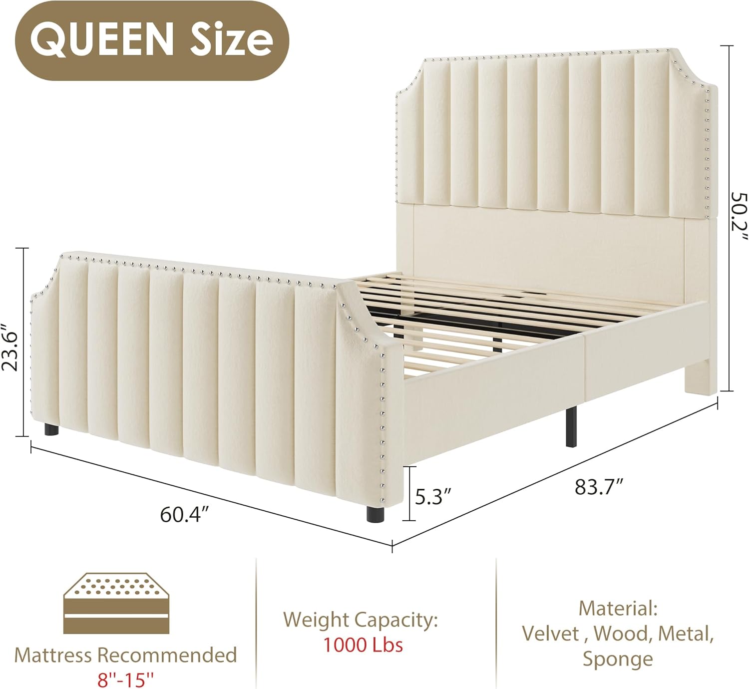 Qeetex LHF-BED-PHO-14Z088J3 beds - View #2