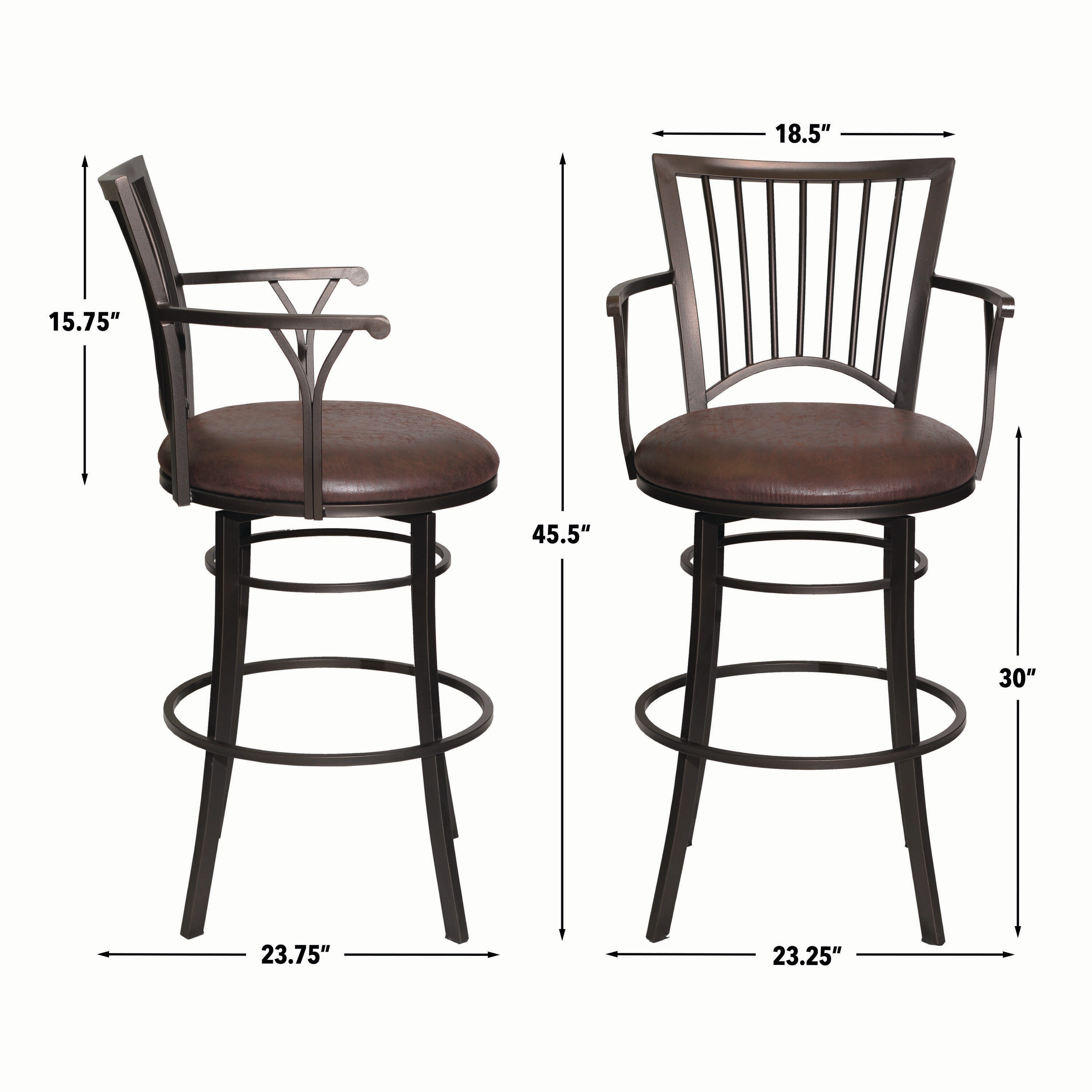 Steve Silver BAY600BS stools - View #11