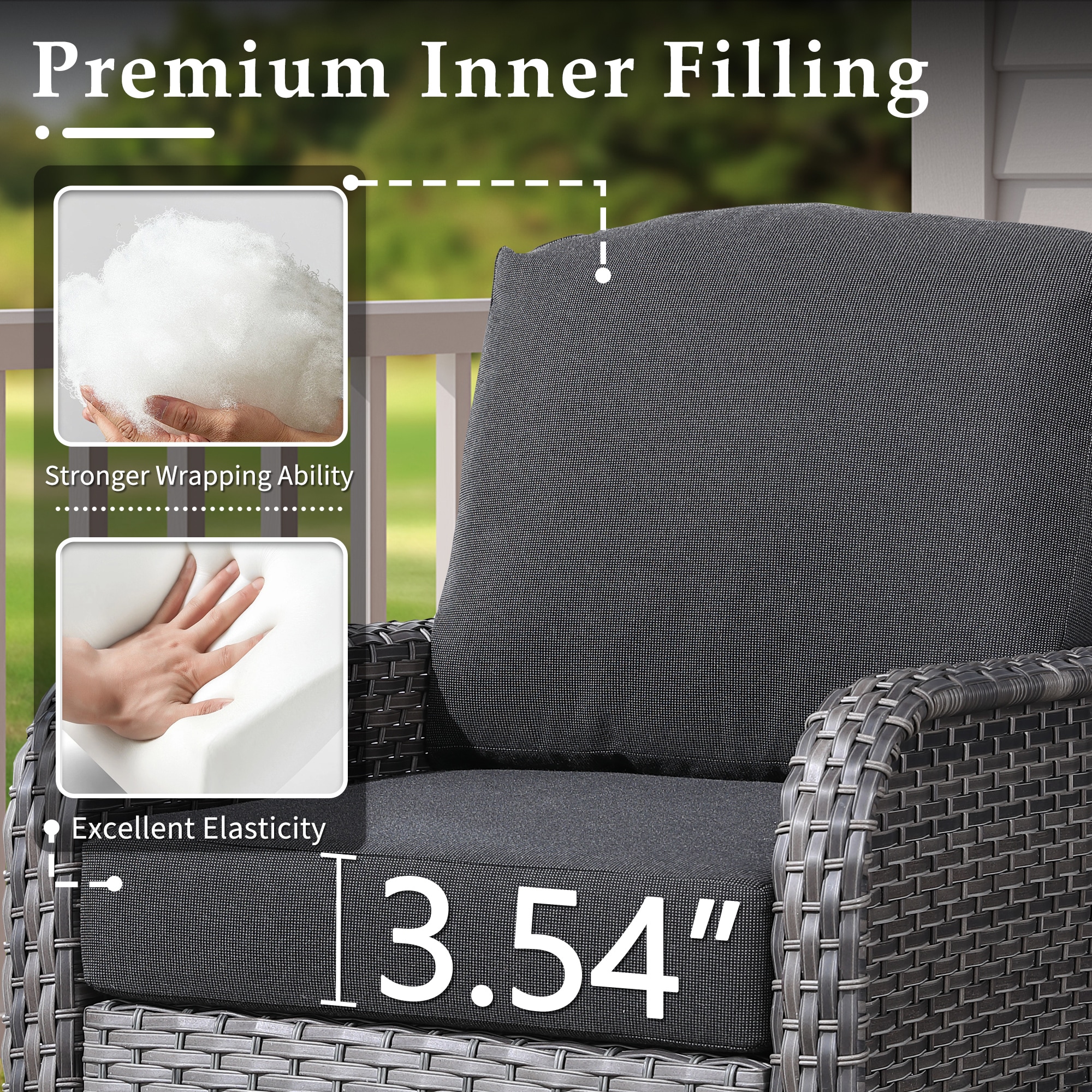Ovios GNDS100-1 Patio-Sofas-Daybeds - View #3