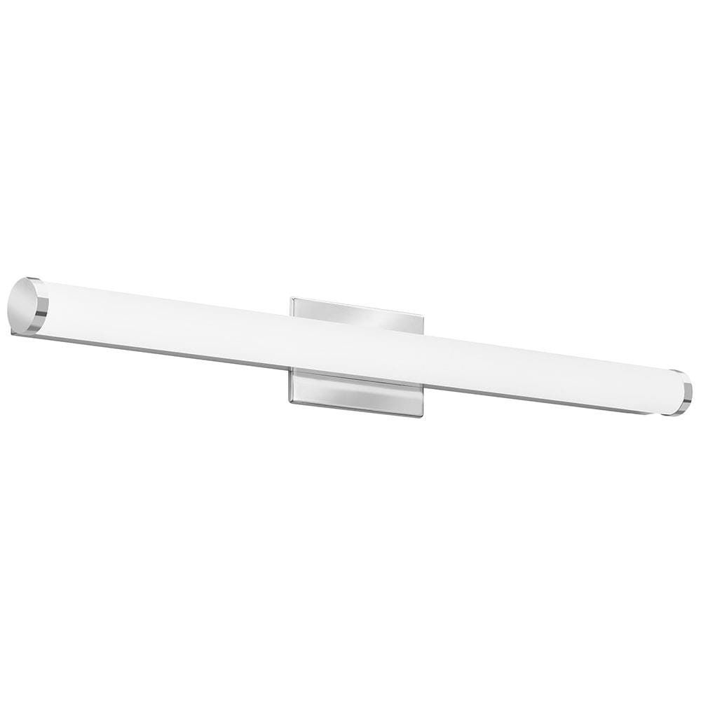 Lithonia Lighting Contemporary cylinder vanity 34.19-in 1-Light Chrome ...