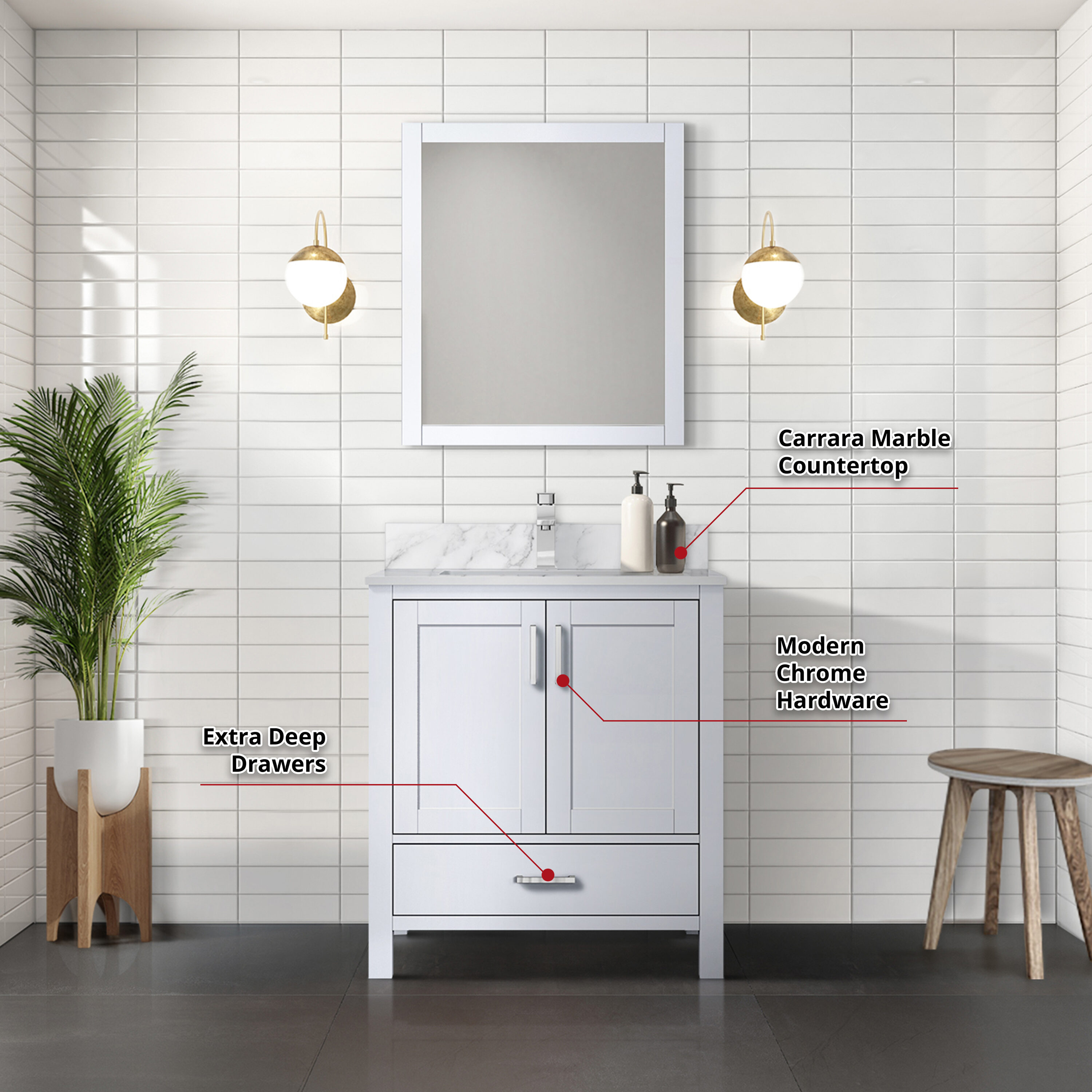 Lexora LJ342230SA00000 vanities - View #7
