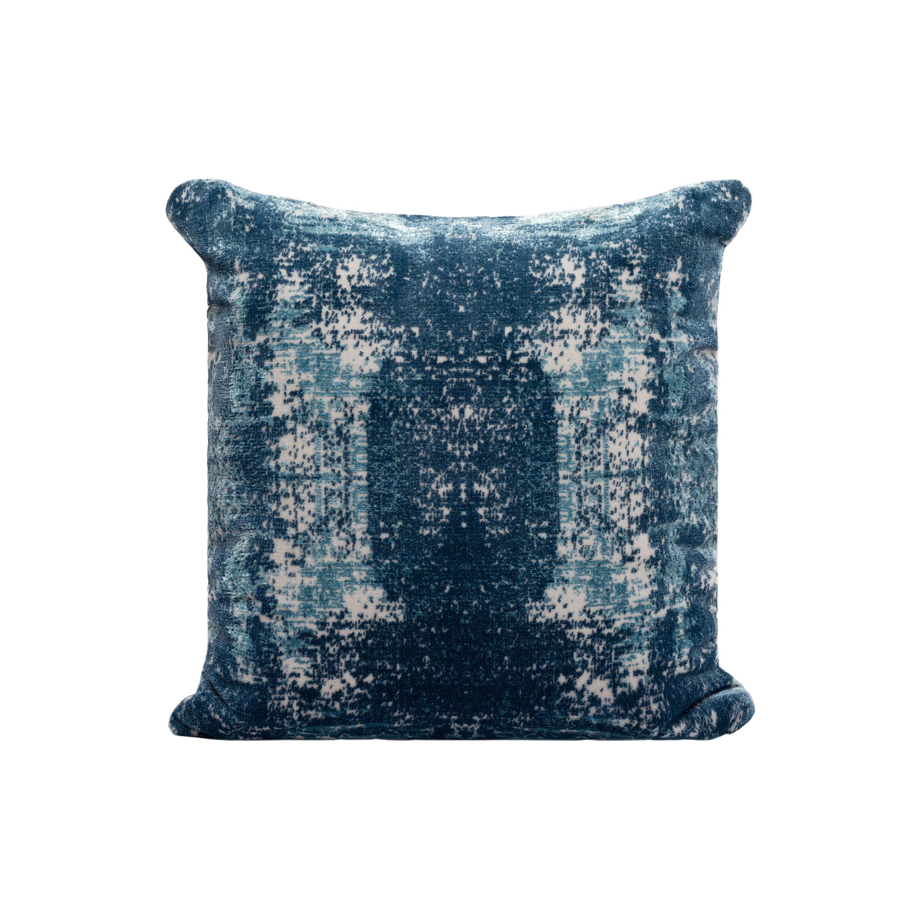 Tonal Woven Geometric Indoor Outdoor Throw Pillow