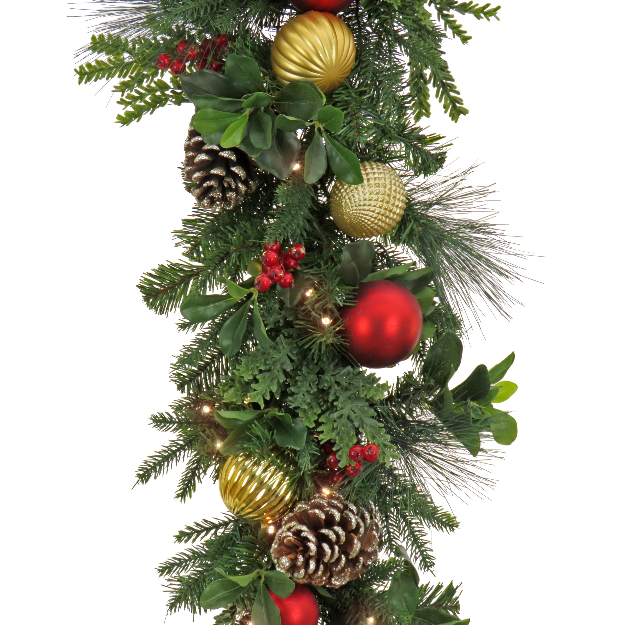 National Tree Company RH63-300-9C-B Artificial-Christmas-Garland - View #2