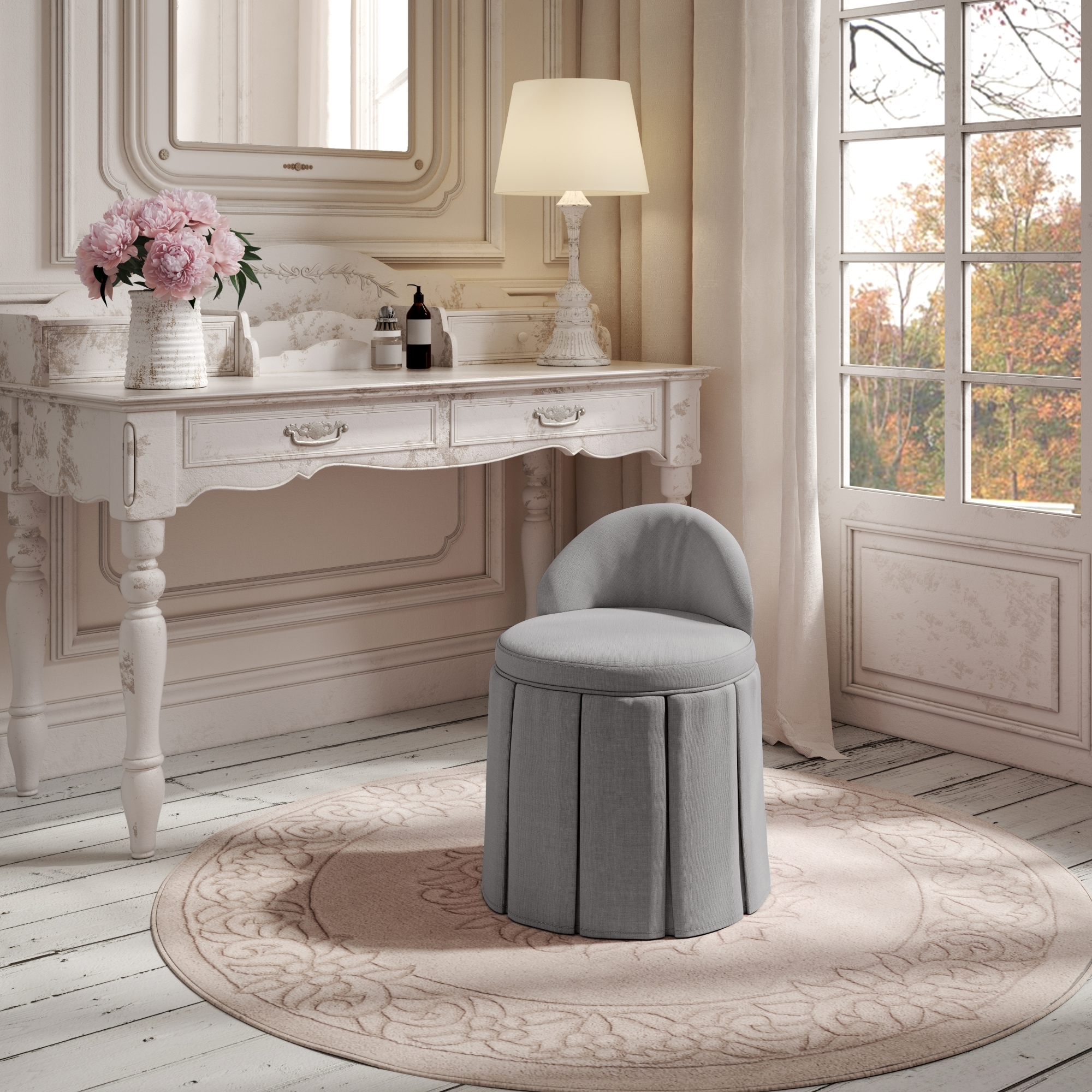 Lowes discount vanity stool