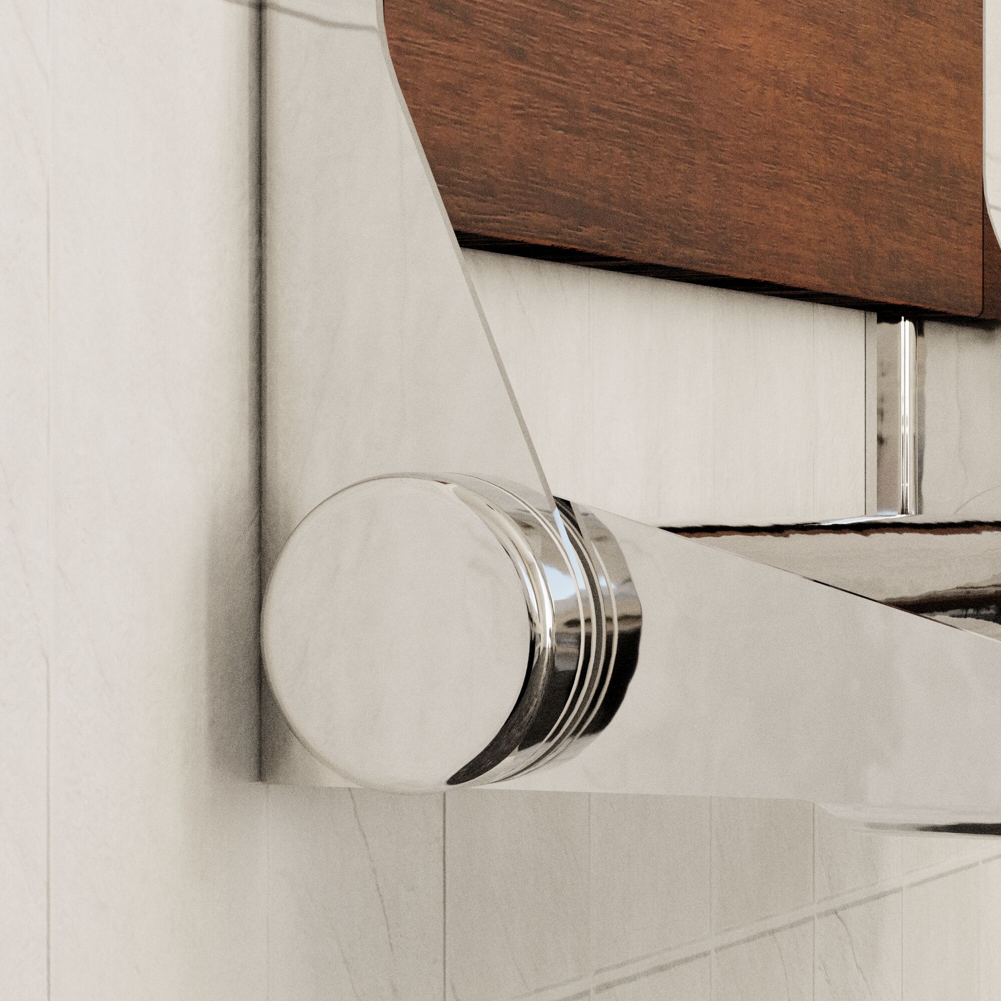 Invisia INV-WSFD-18-MED-CP Bath-Safety-Seats-Benches - View #2