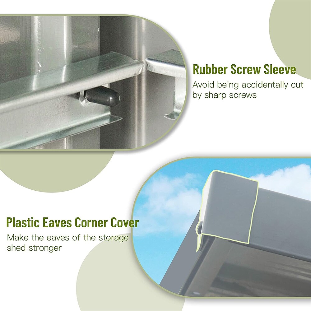 Topcraft GSH014 Metal-Storage-Buildings-Sheds - View #5