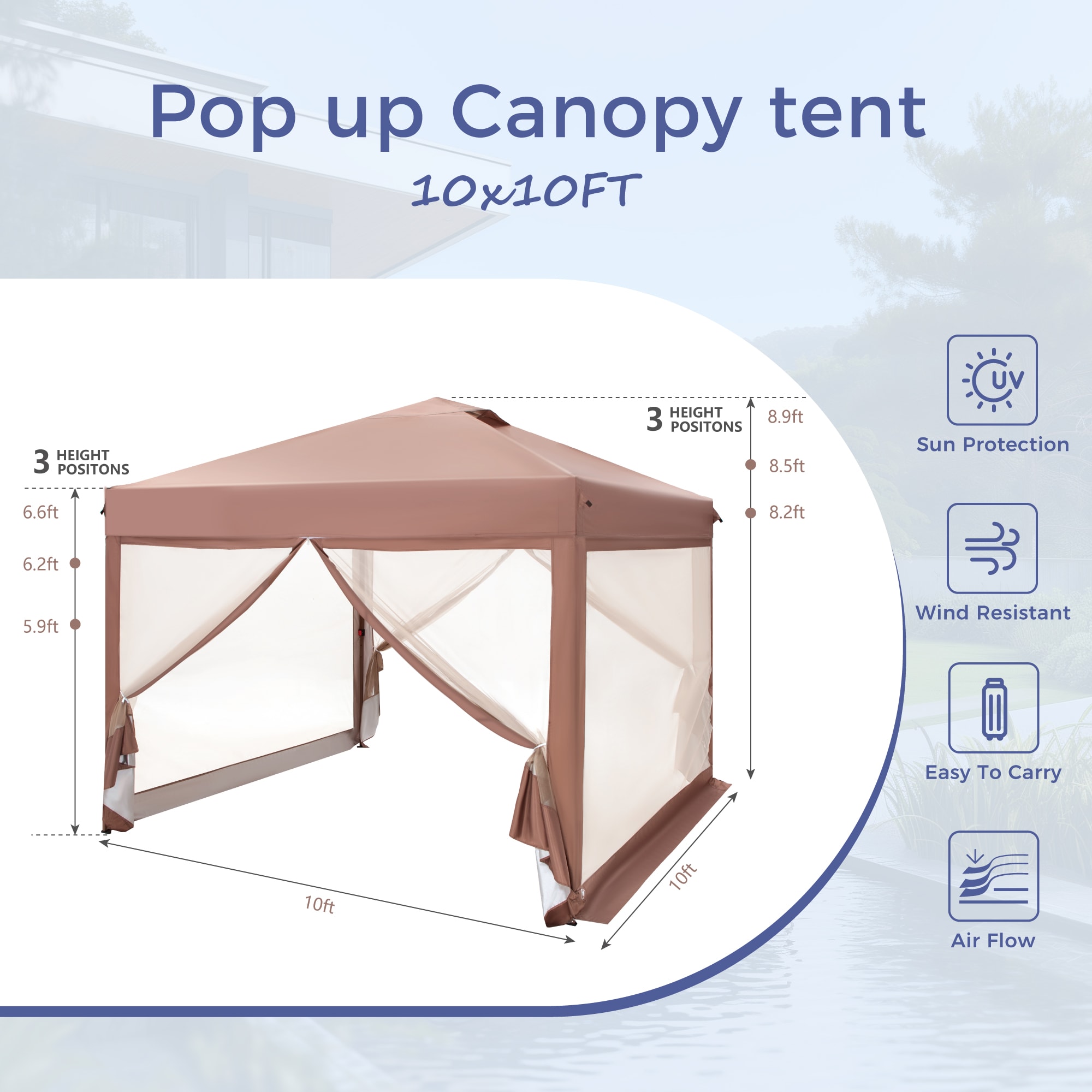 Sunshine Valley GA025-BR Canopies-Sl - View #6