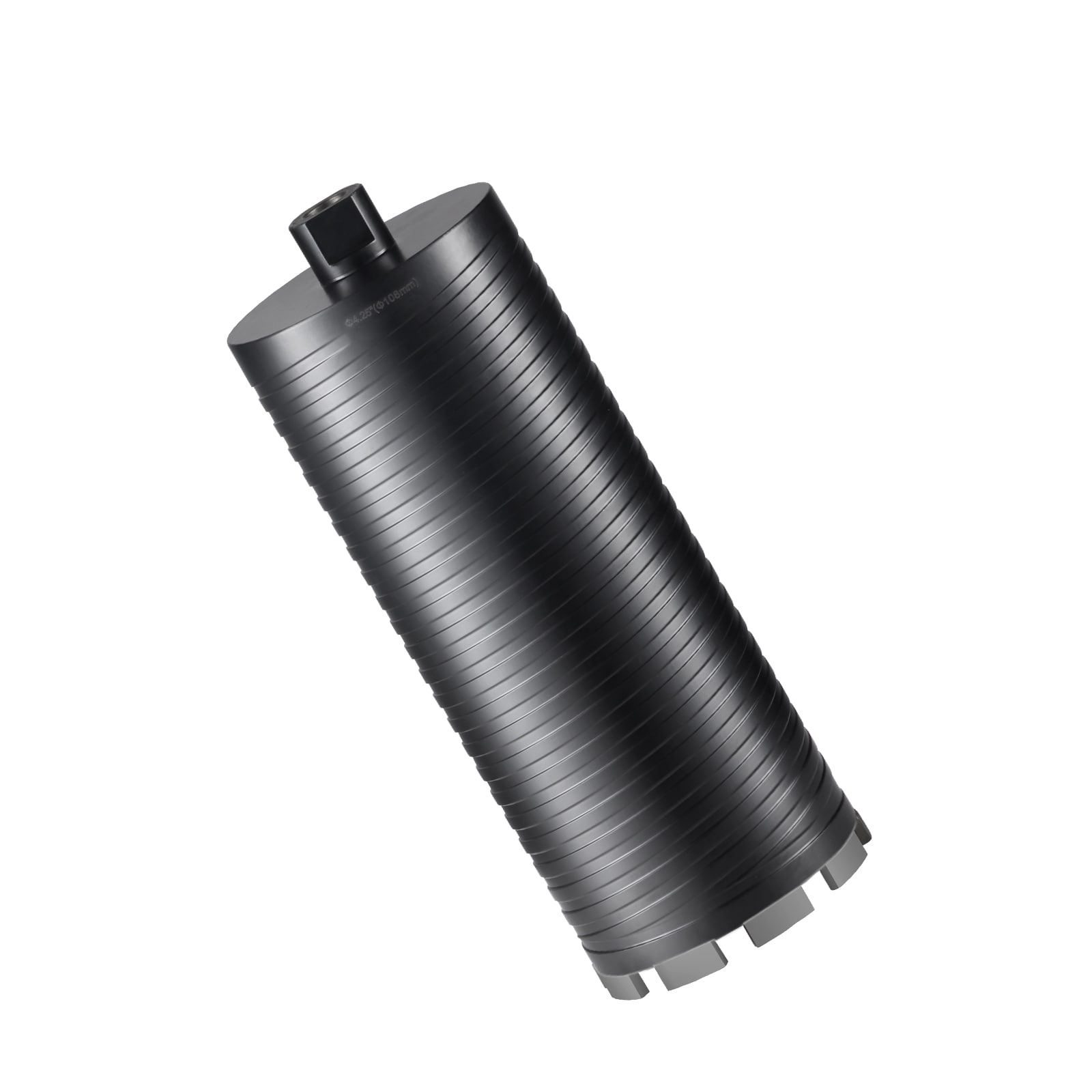 Mecale 4-1/4-in Wet Dry Diamond Core Drill Bit with Pilot and Saw Blade 9-1/2-in Depth 5/8-in-11 for Brick