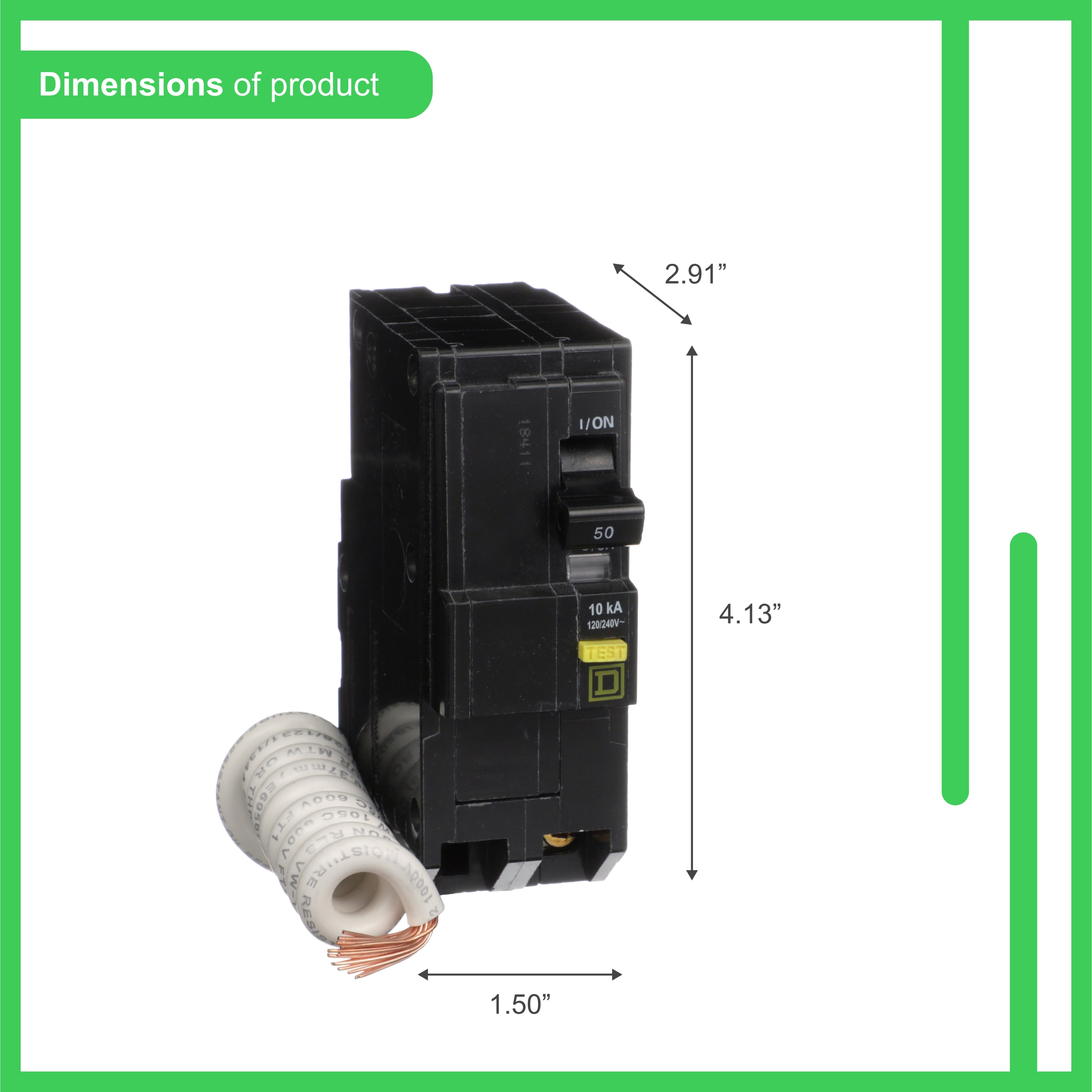 Square D QO250GFICP Circuit-Breakers - View #3