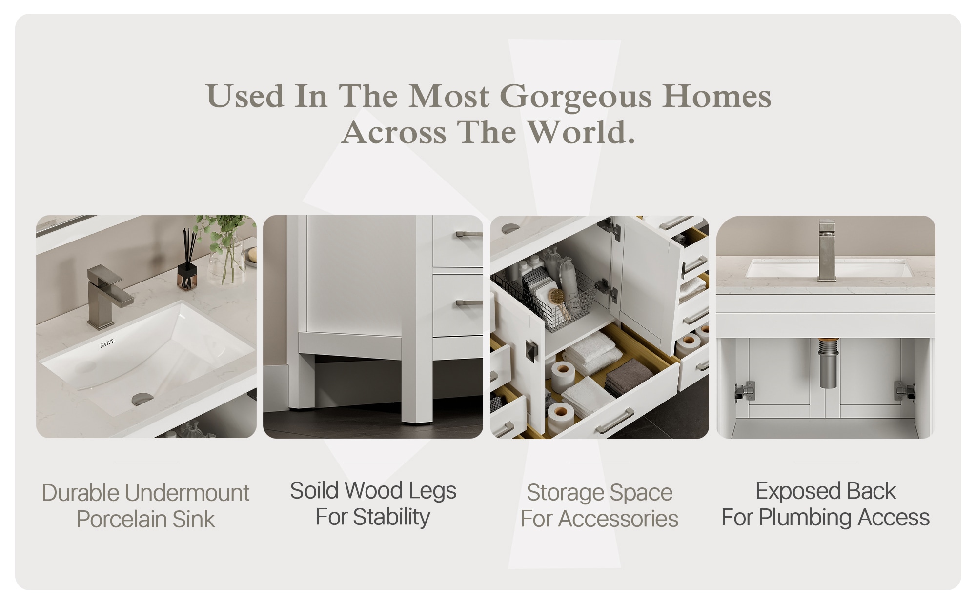 Eviva TVN414-54X18WH-Q Bath-Vanity-Combo - View #9