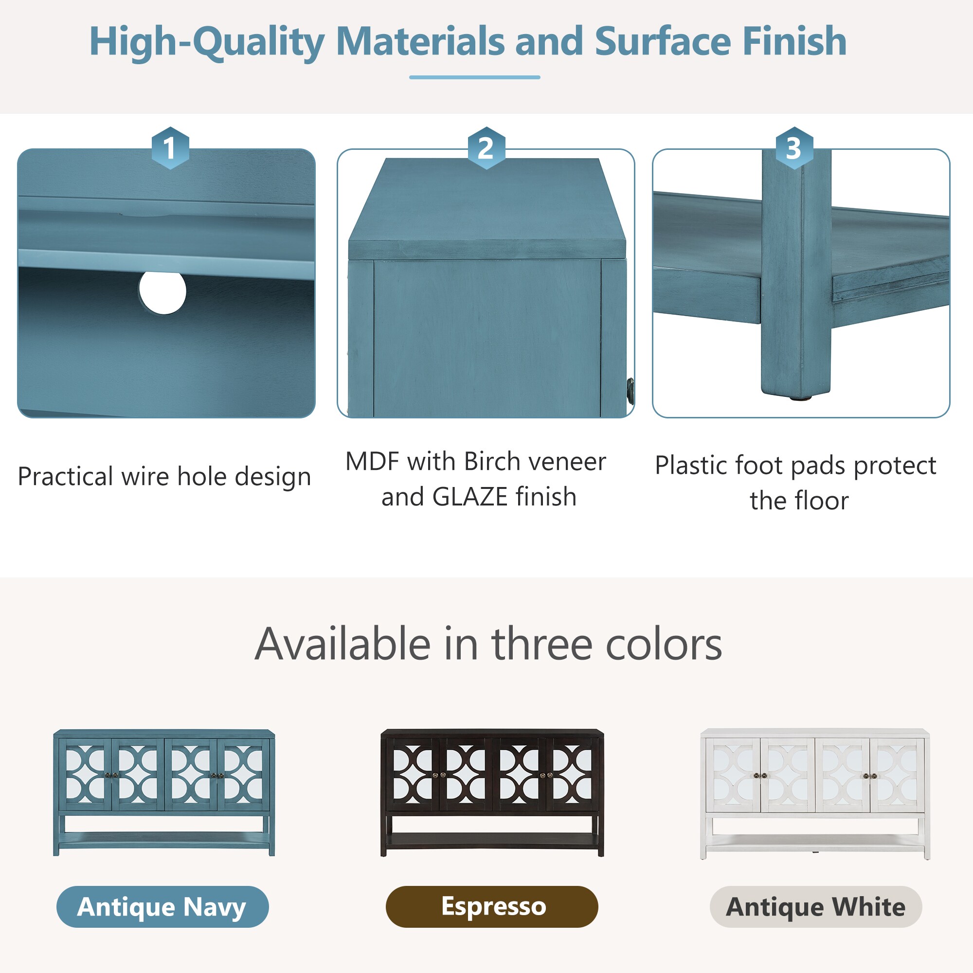 ModernLuxe XW000022AAM Console-Sofa-Tables - View #7