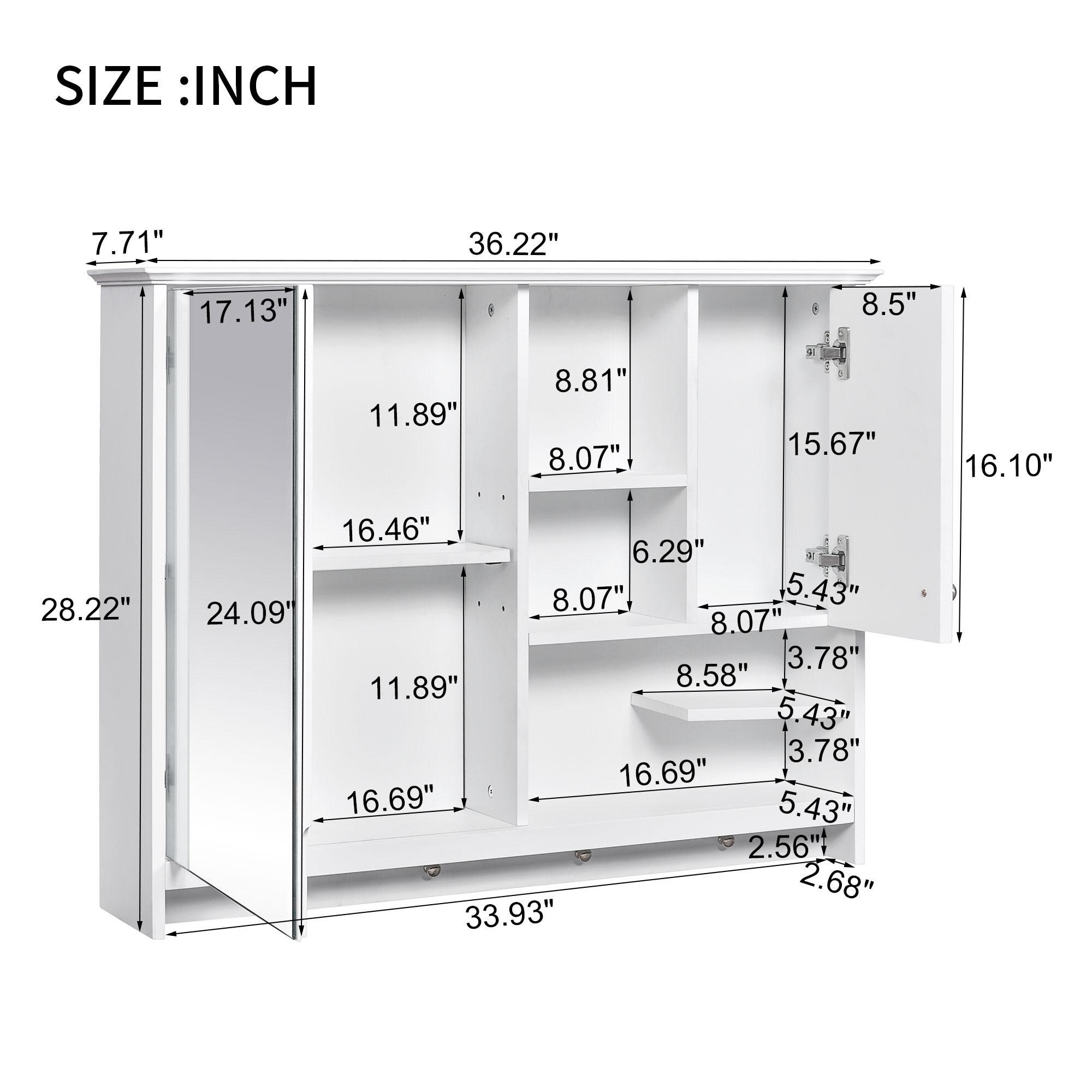 Bayfeve BF-54924K-MIR Bathroom-Medicine-Cabinets - View #6