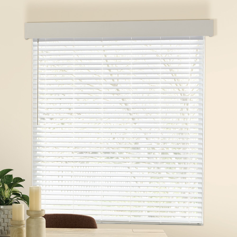 Bali Essentials Custom Faux wood Horizontal blinds