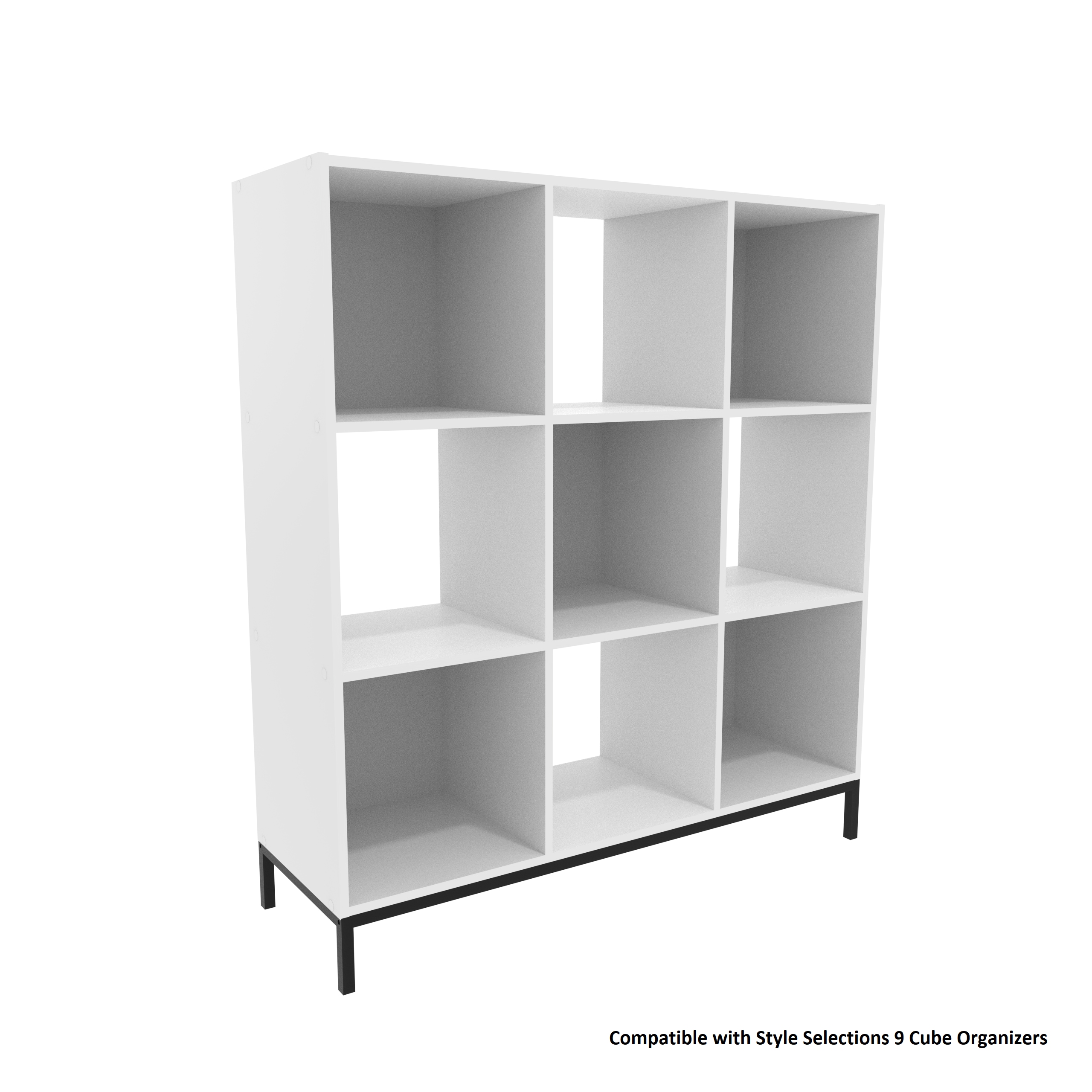 Style Selections 11MTB6-BLK-1-1 Laminate-Storage-Cubes - View #16