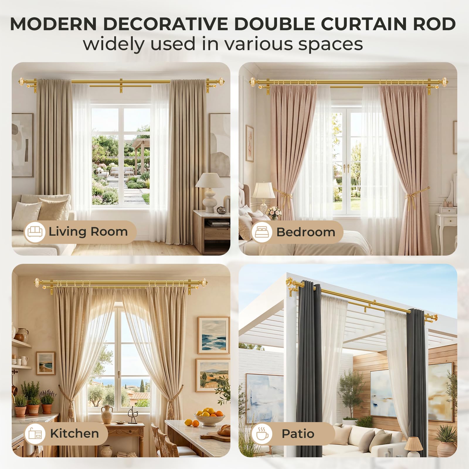 Phewnyzo LPW0814W036 Curtain-Rods - View #5