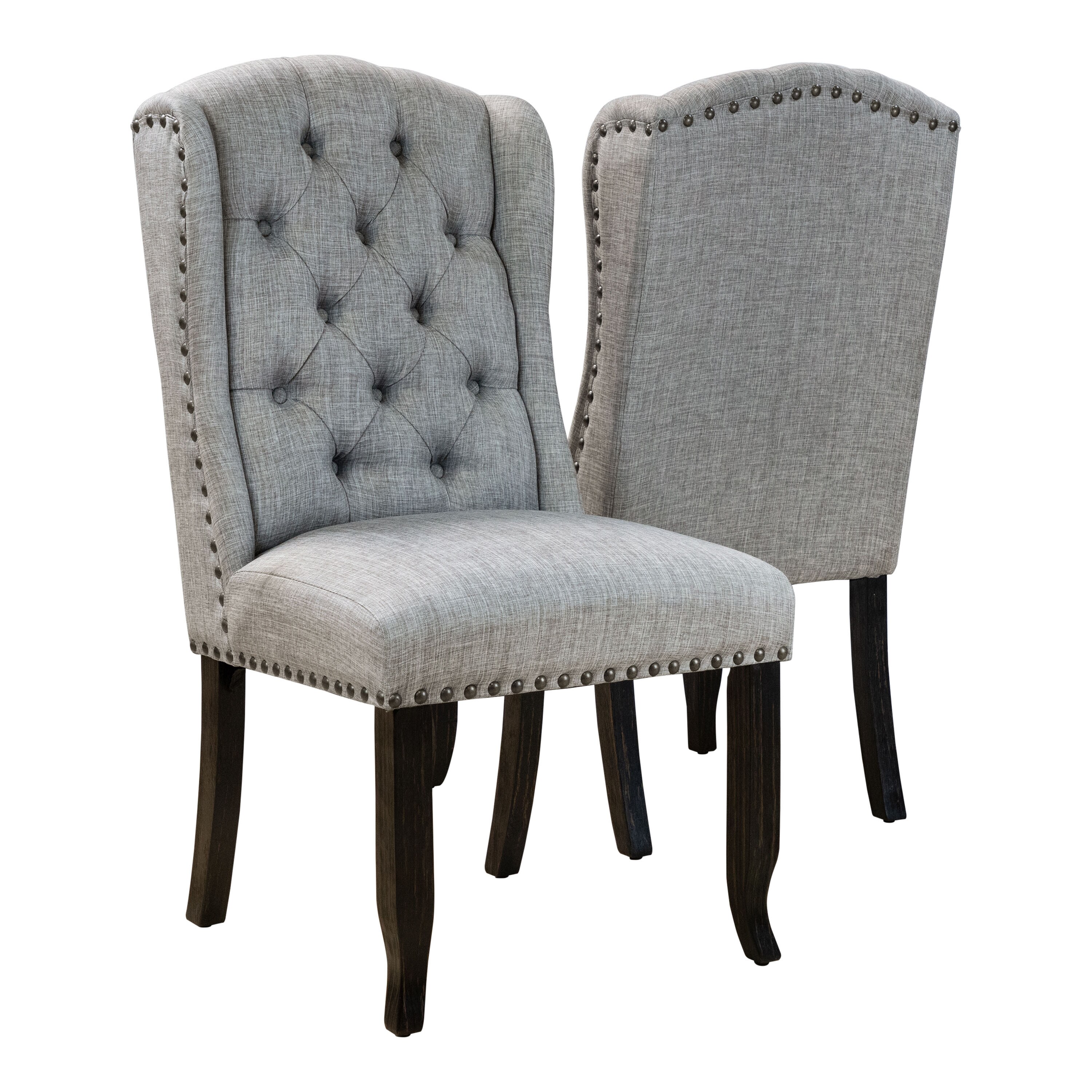 Furniture of America IDF-3324BK-LG-SC Dining-Chairs - View #4