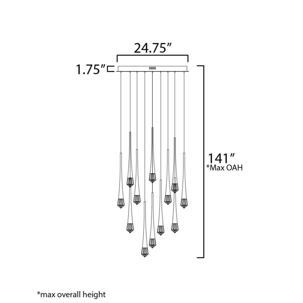ET2 A-ET2-E24229-122GLD Pendant-Lights - View #2