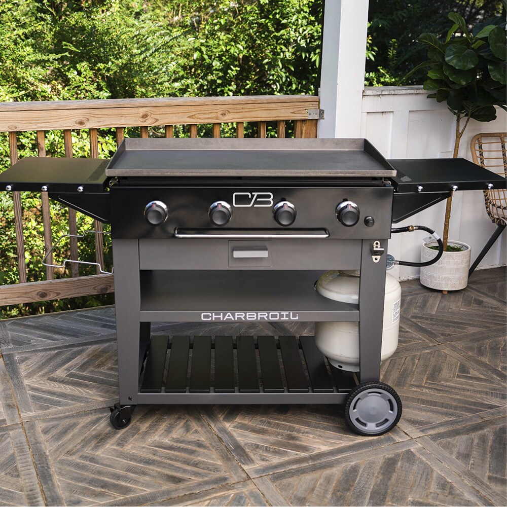 Char Broil 36 in Performance Griddle 4 Burner Liquid Propane Flat