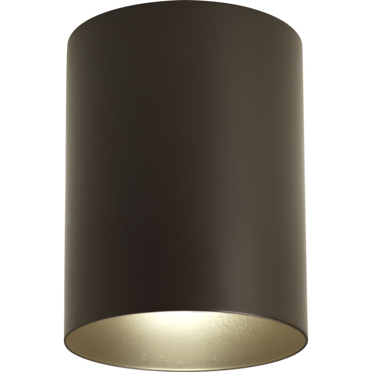 Progress Lighting Cylinder 1-Light 5-in Antique Bronze Indoor/Outdoor ...