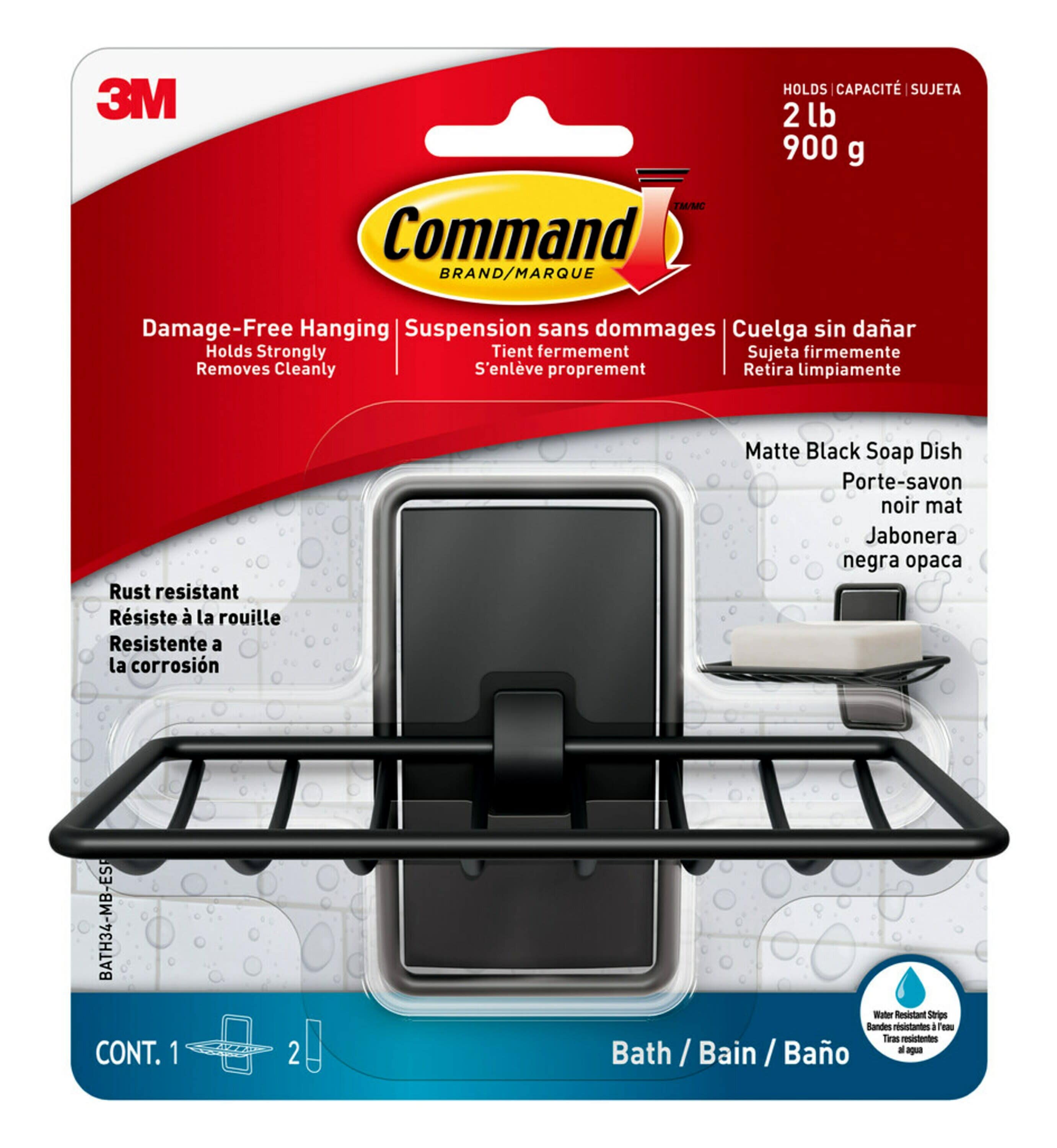 Command - Command, Caddy, Bath, Satin Nickel, Grocery Pickup & Delivery
