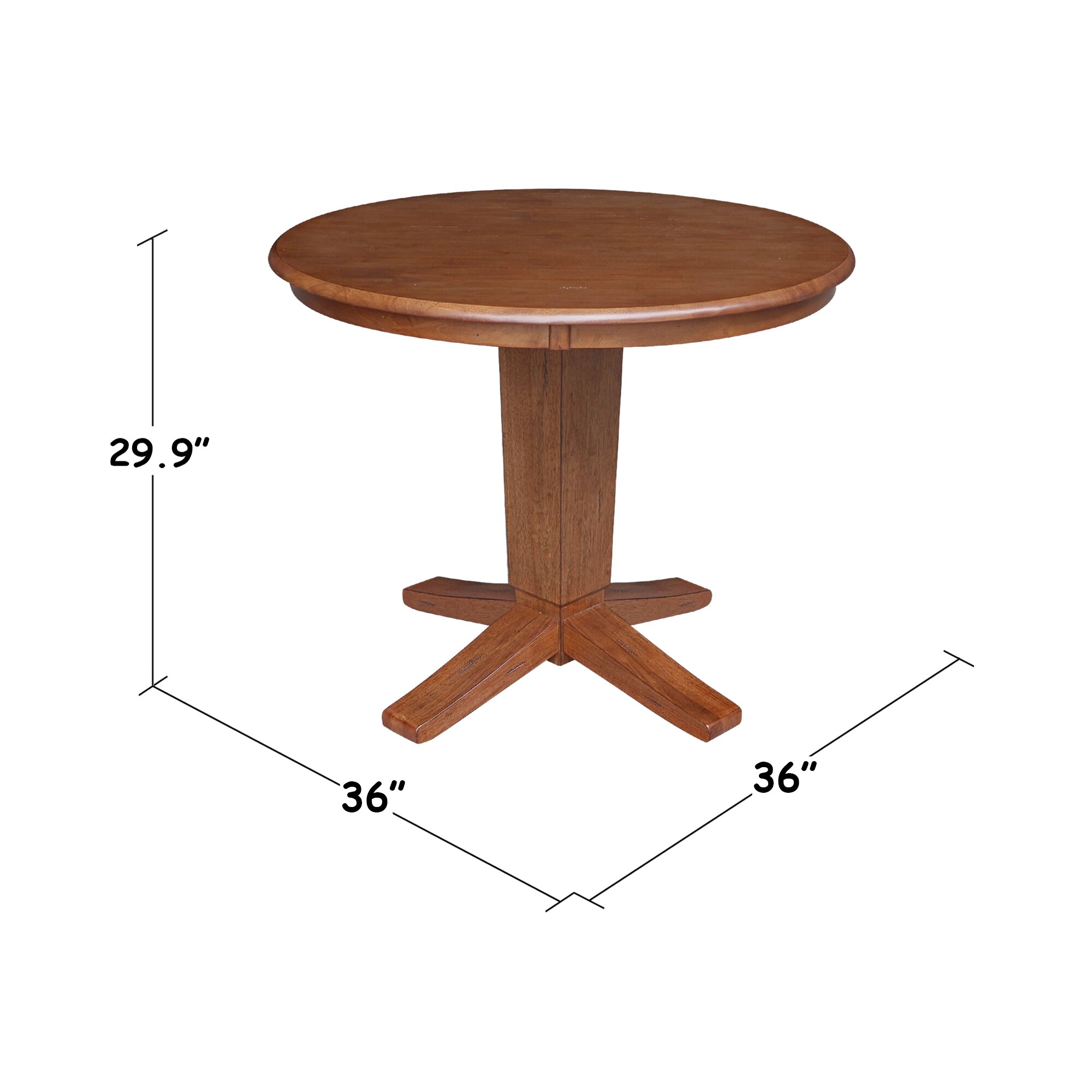 International Concepts K42-36RT-23B Dining-Tables - View #5