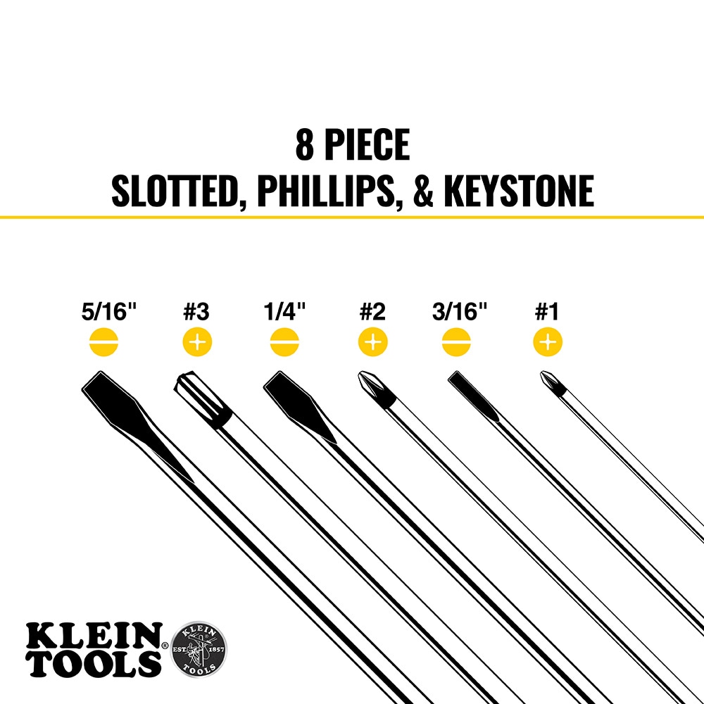 Klein Tools 85148 Screwdrivers-Individual - View #3