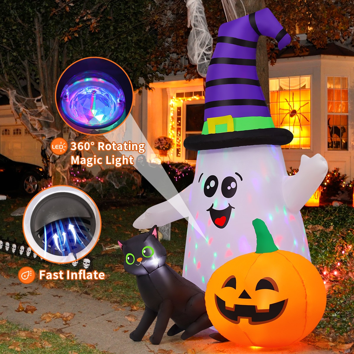 GOOSH DJ-WS-69471 Outdoor-Halloween-Decor - View #4