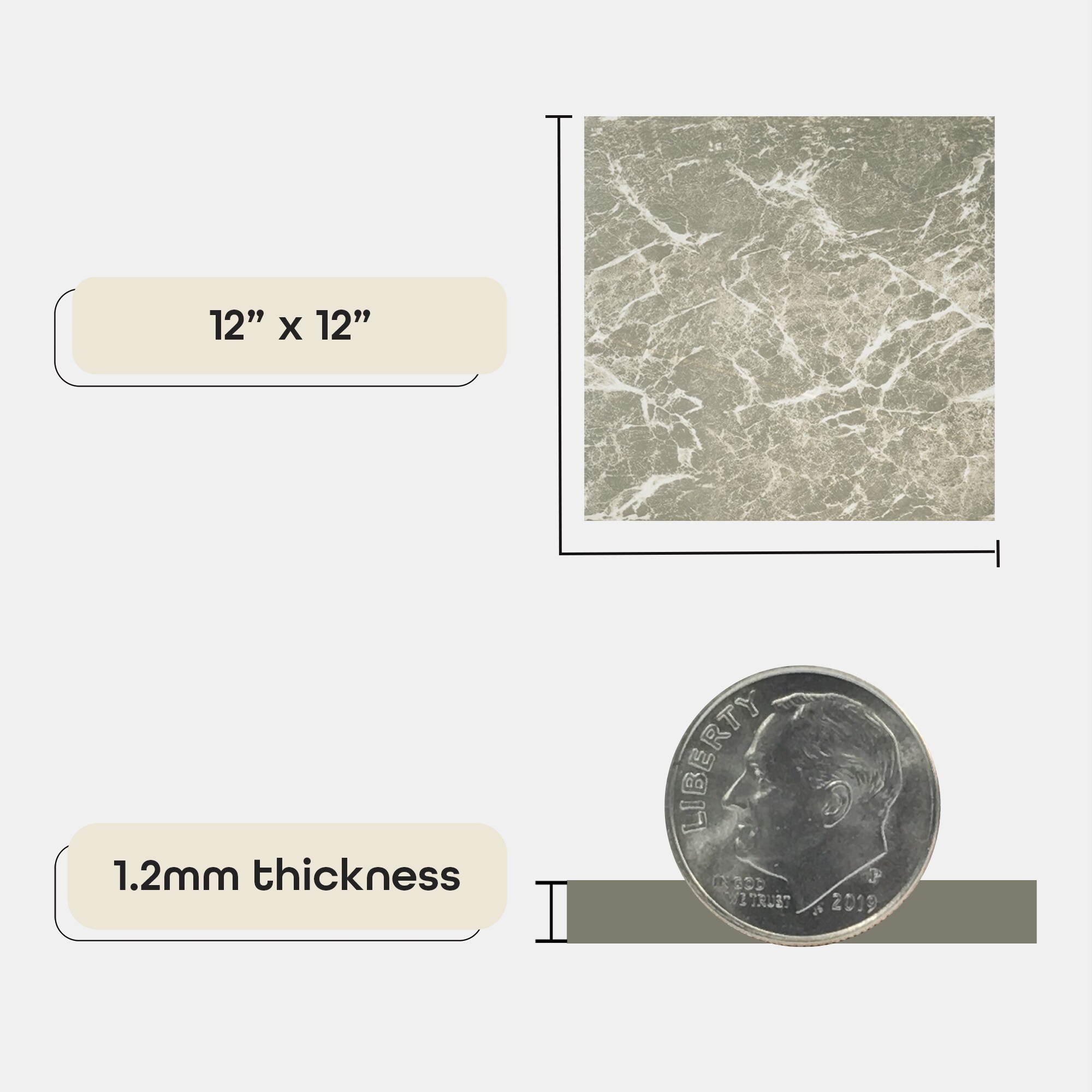 Achim FTVMA45820 Vinyl-Tiles - View #6