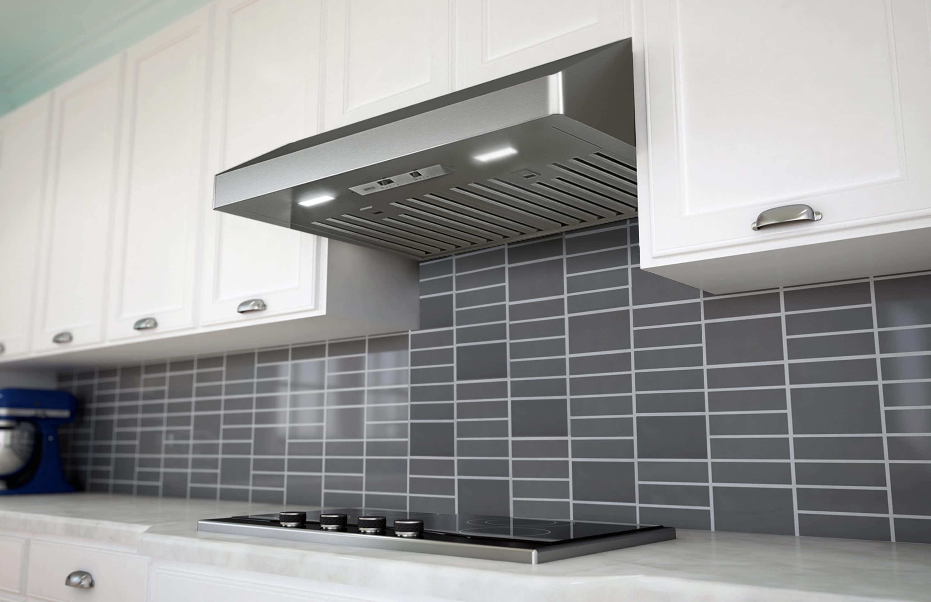 Zephyr 30" Stainless Steel Under Cabinet Range Hood with LED Light
