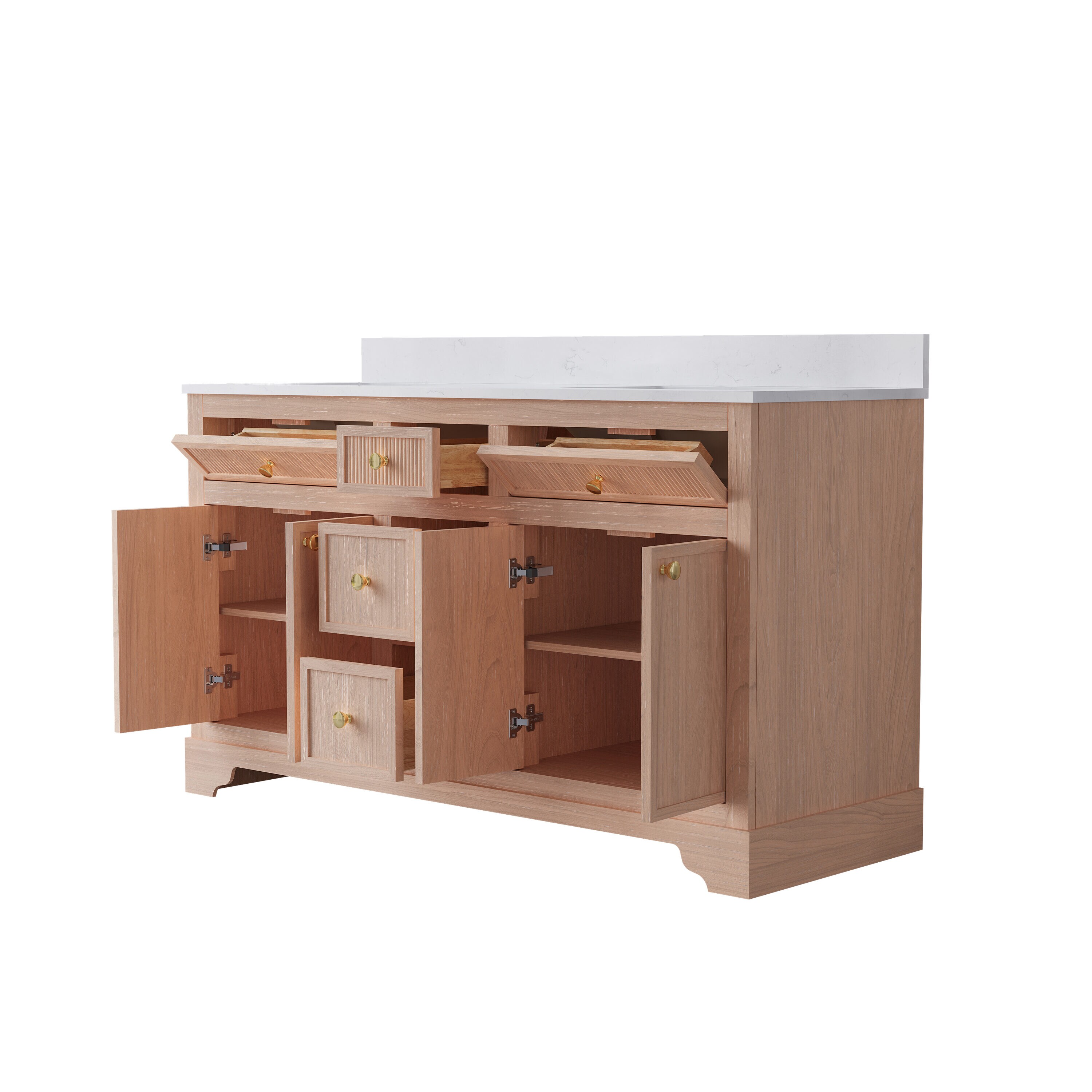 WELLFOR EX-VEBV48GR Bath-Vanity-Combo - View #12