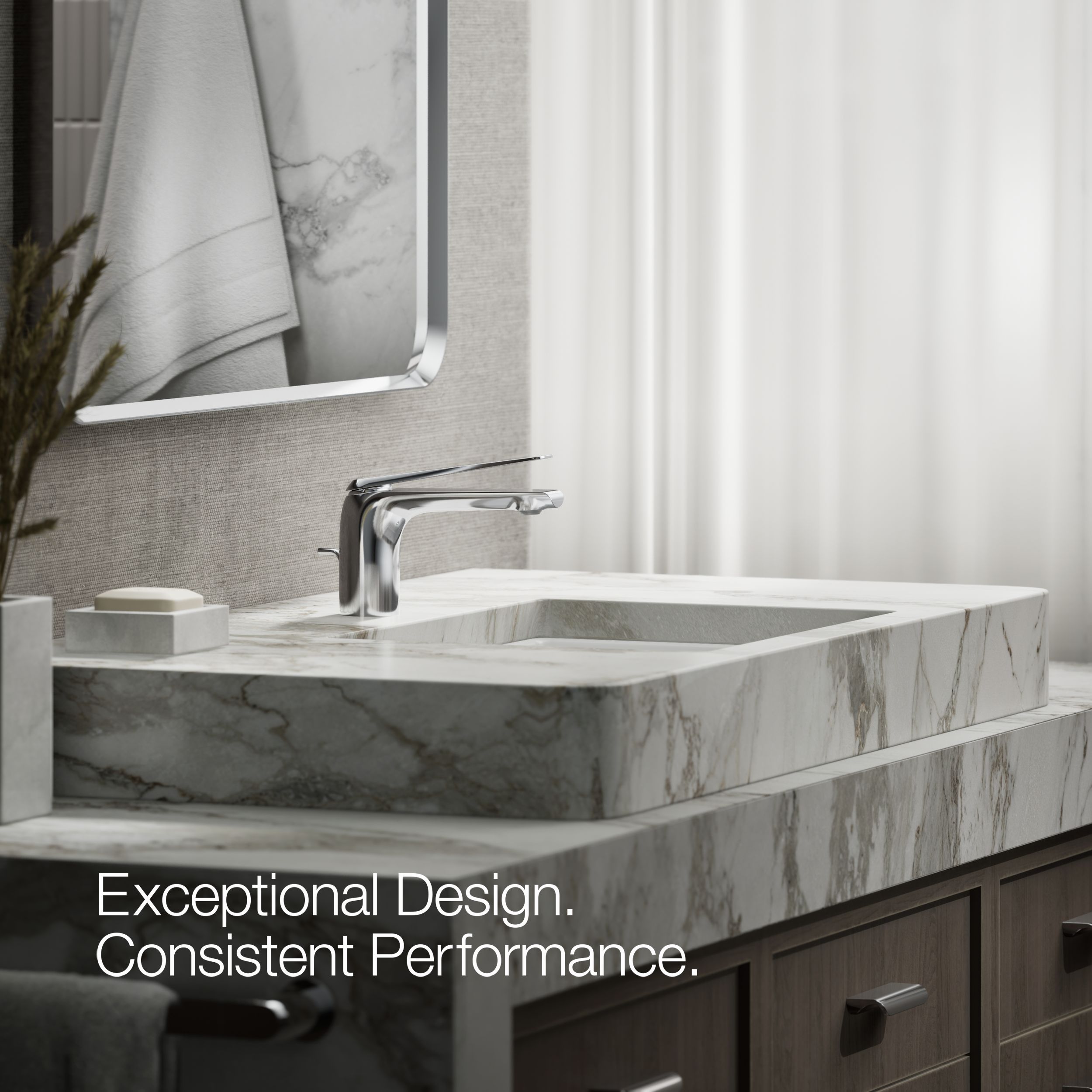 KOHLER K-97345-4-CP Lavatory-Faucets - View #4