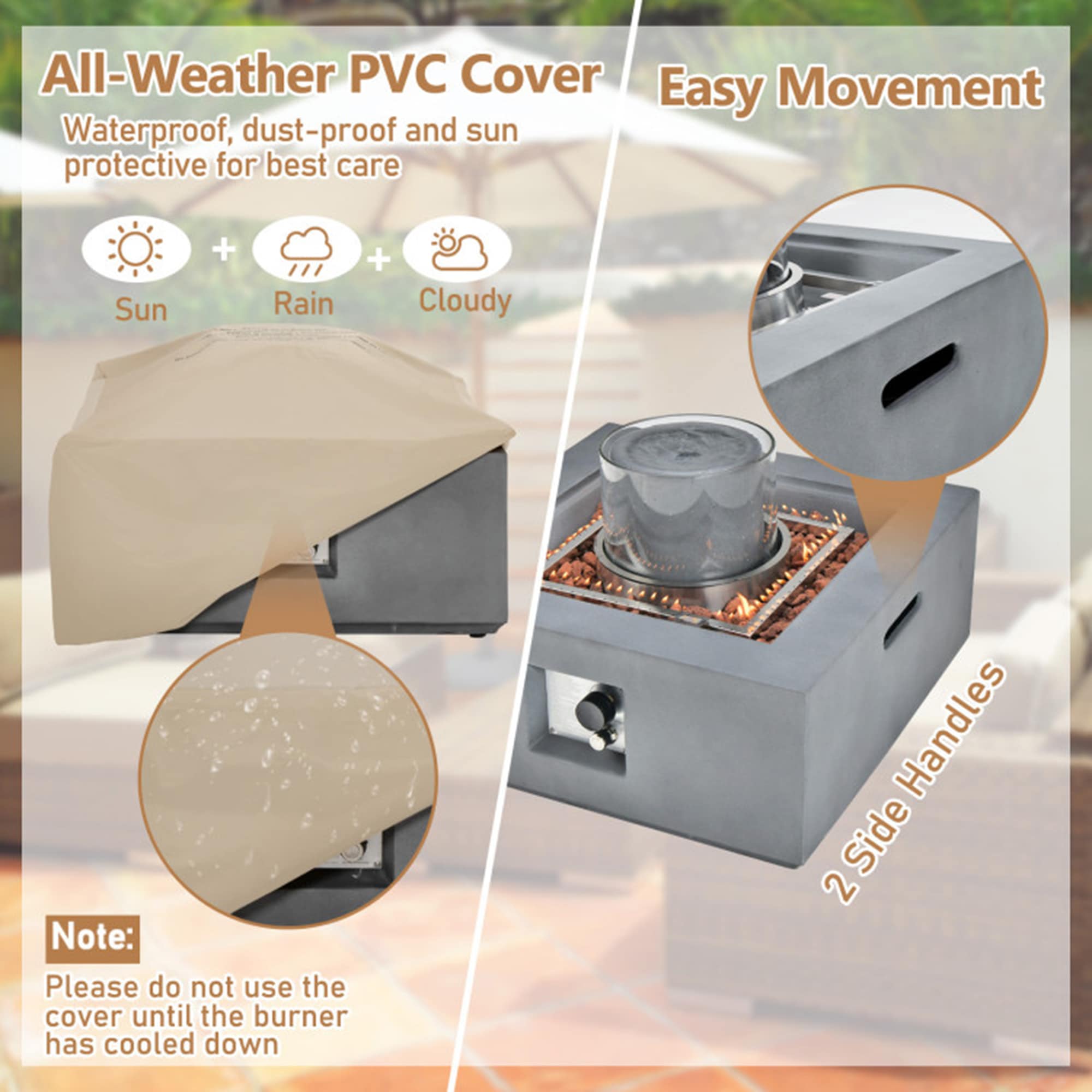 Mondawe MO-H589XW Outdoor-Gas-Firepits - View #6