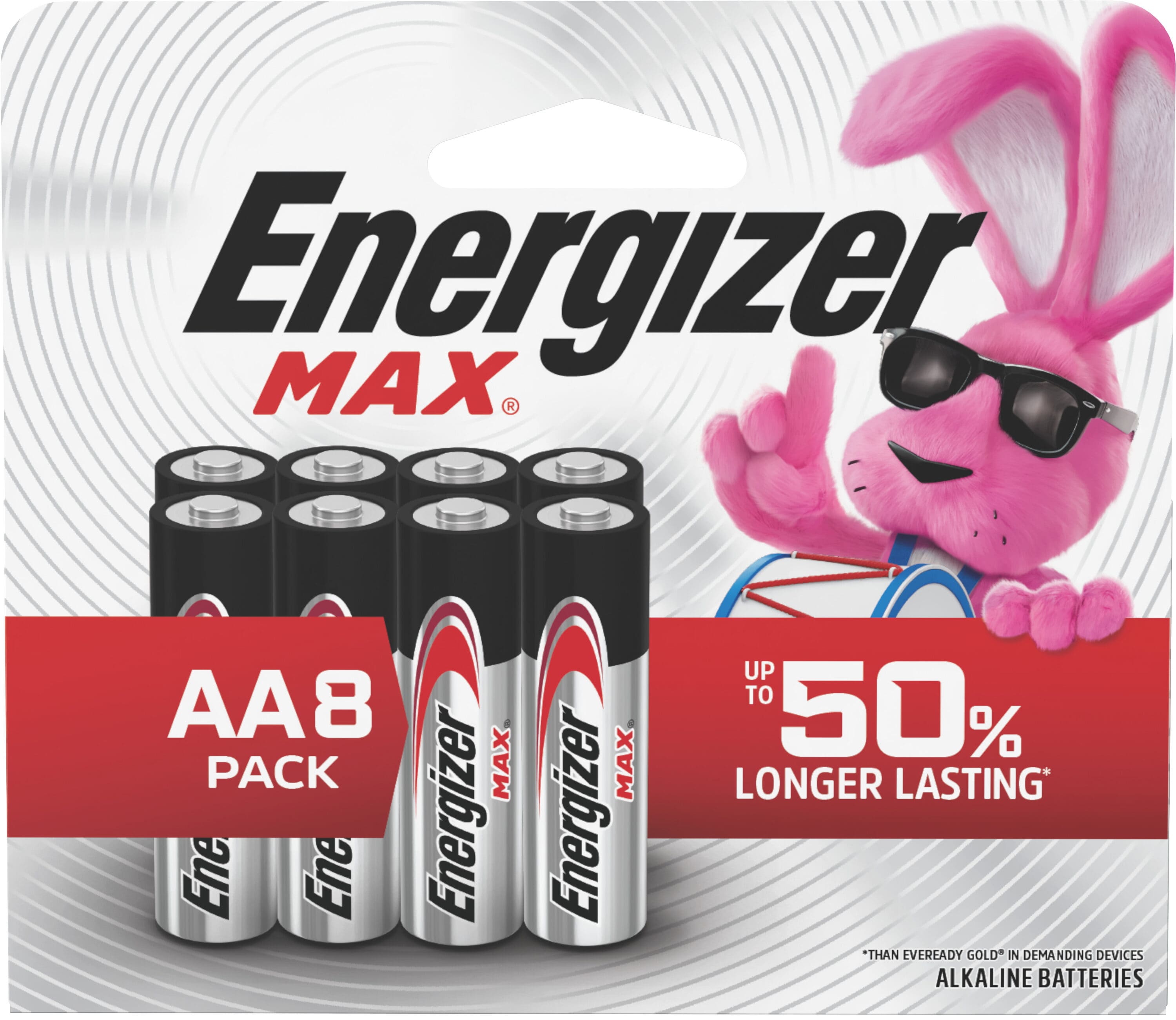 MAX Alkaline AA Batteries ( 8 -Pack)