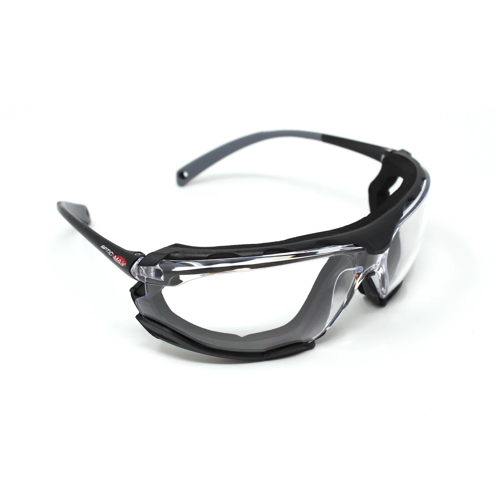 Optic Max 140CAFX 140C- OPTIC MAX Clear Lens Polycarbonate Anti-fog Safety Glasses
