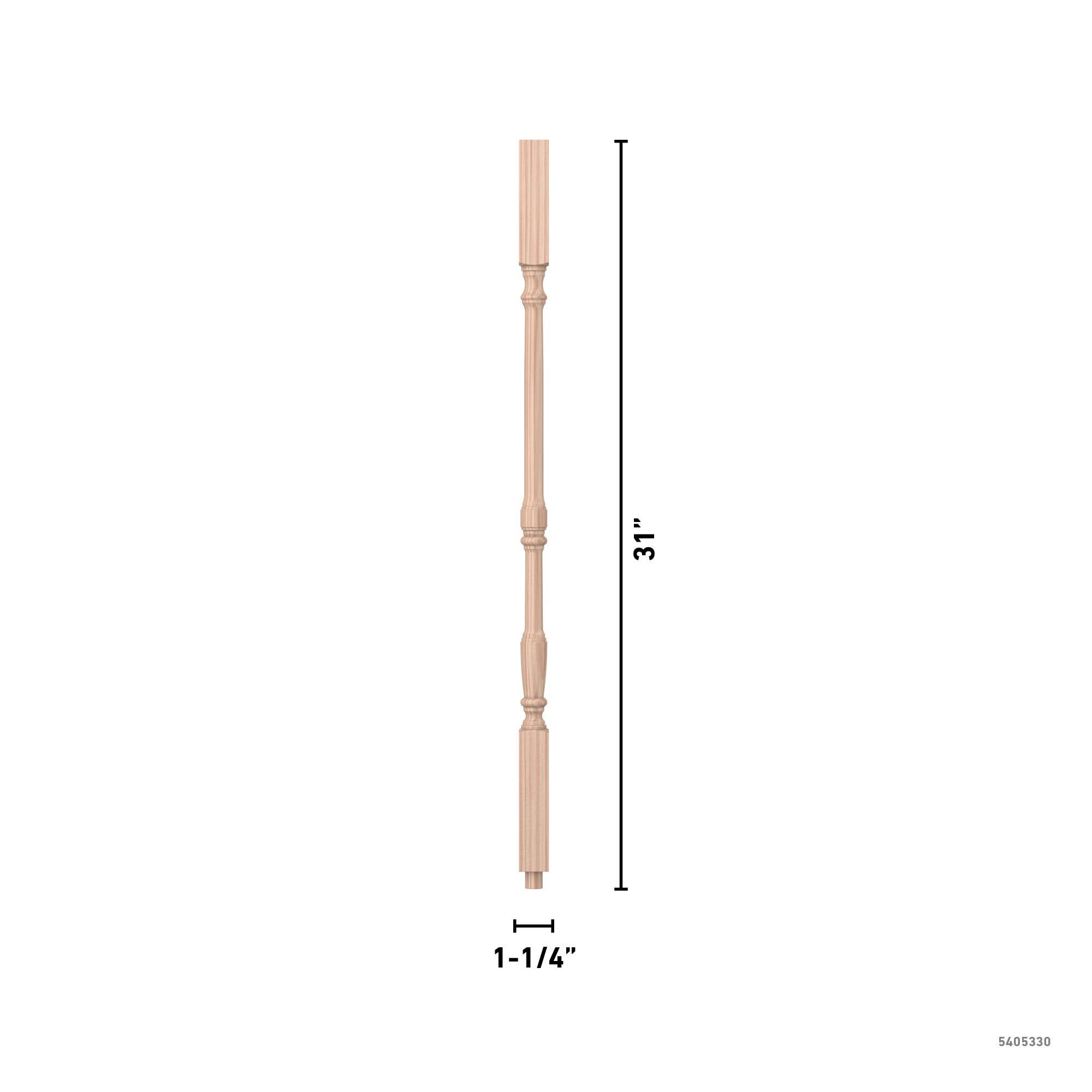 L.J. Smith Stair Systems S-5067-B 31 Interior-Stairpart-Balusters - View #4