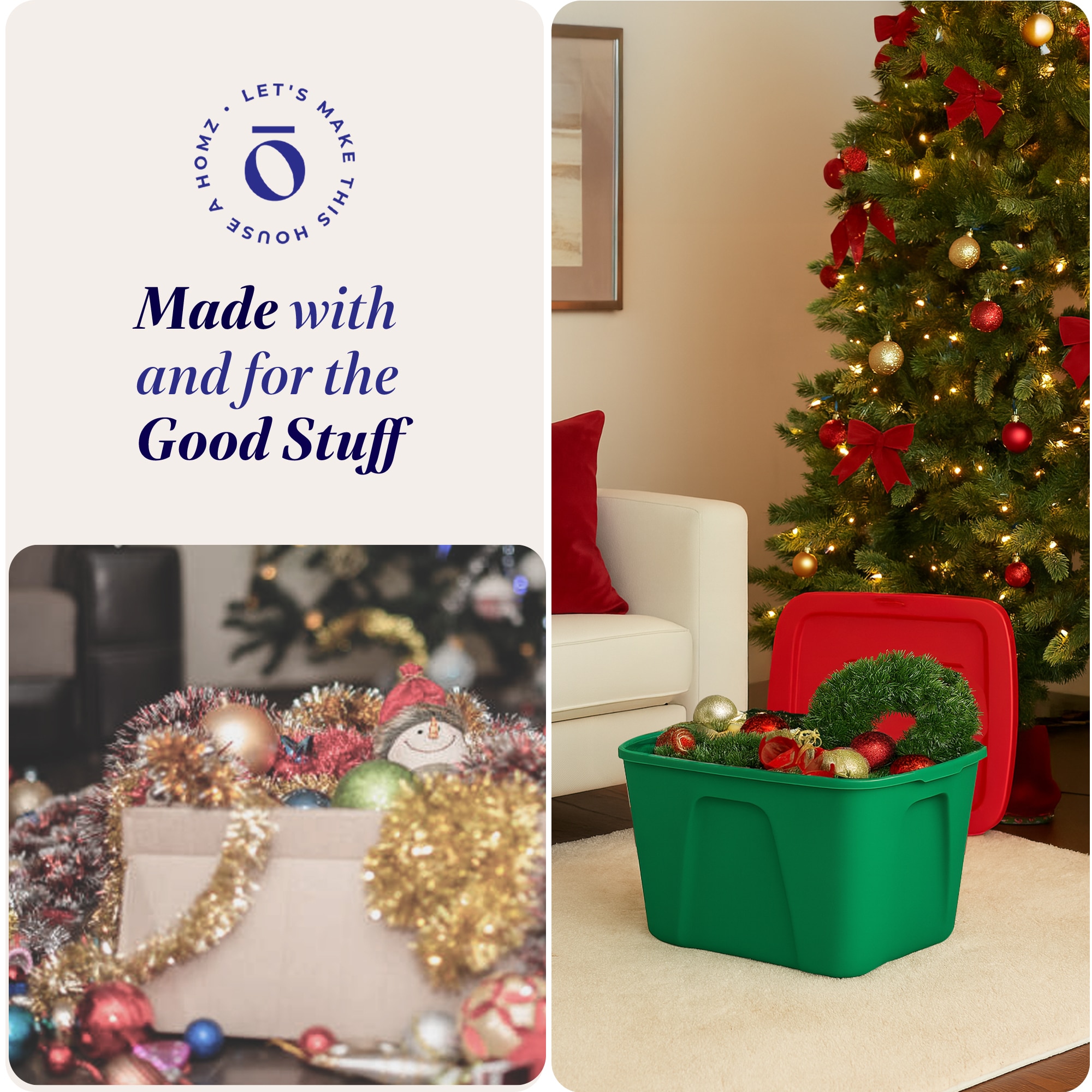 Homz Products 314623 Plastic-Storage-Totes - View #6