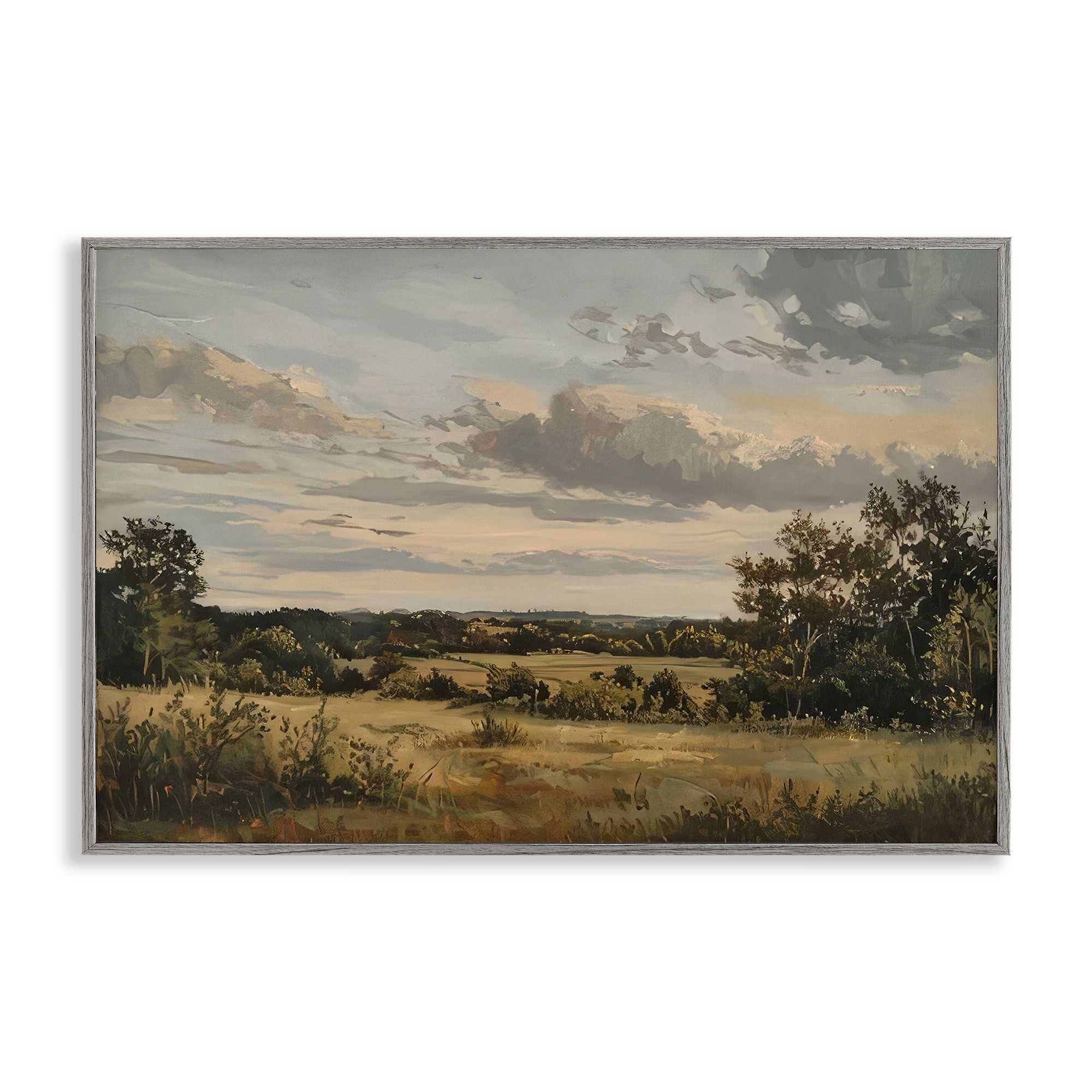 Stupell Industries BT-787-GFF-20X30 Evening Light Countryside Framed Giclee design by LSR Creative Studio