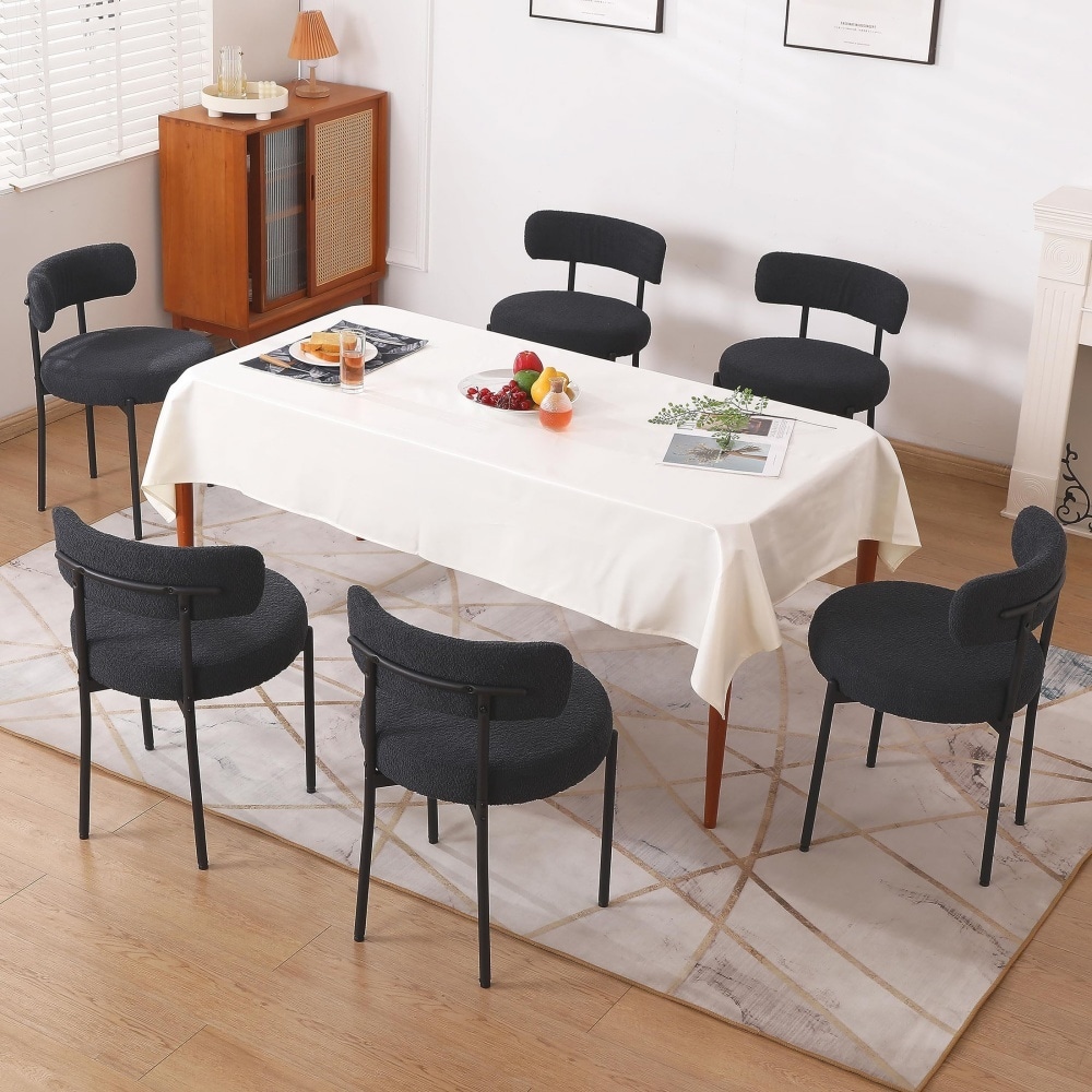 DYHOME SJ-RDC-BK-2 Dining-Chairs - View #8