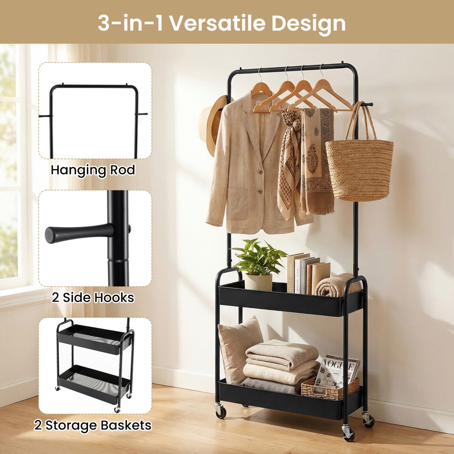 Slickblue D-CO-KB39401ZJ Garment-Racks - View #7