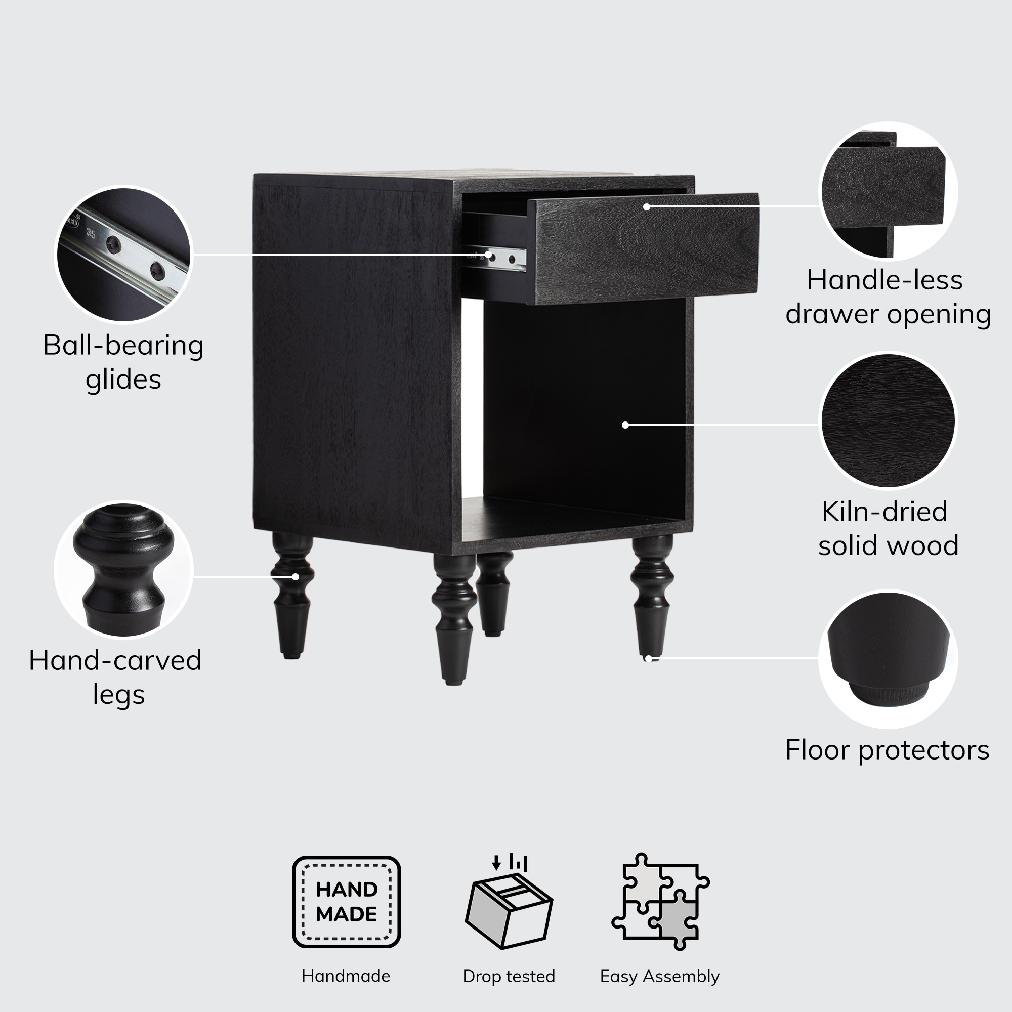 MH LONDON MH-TB-21008 nightstands - View #13