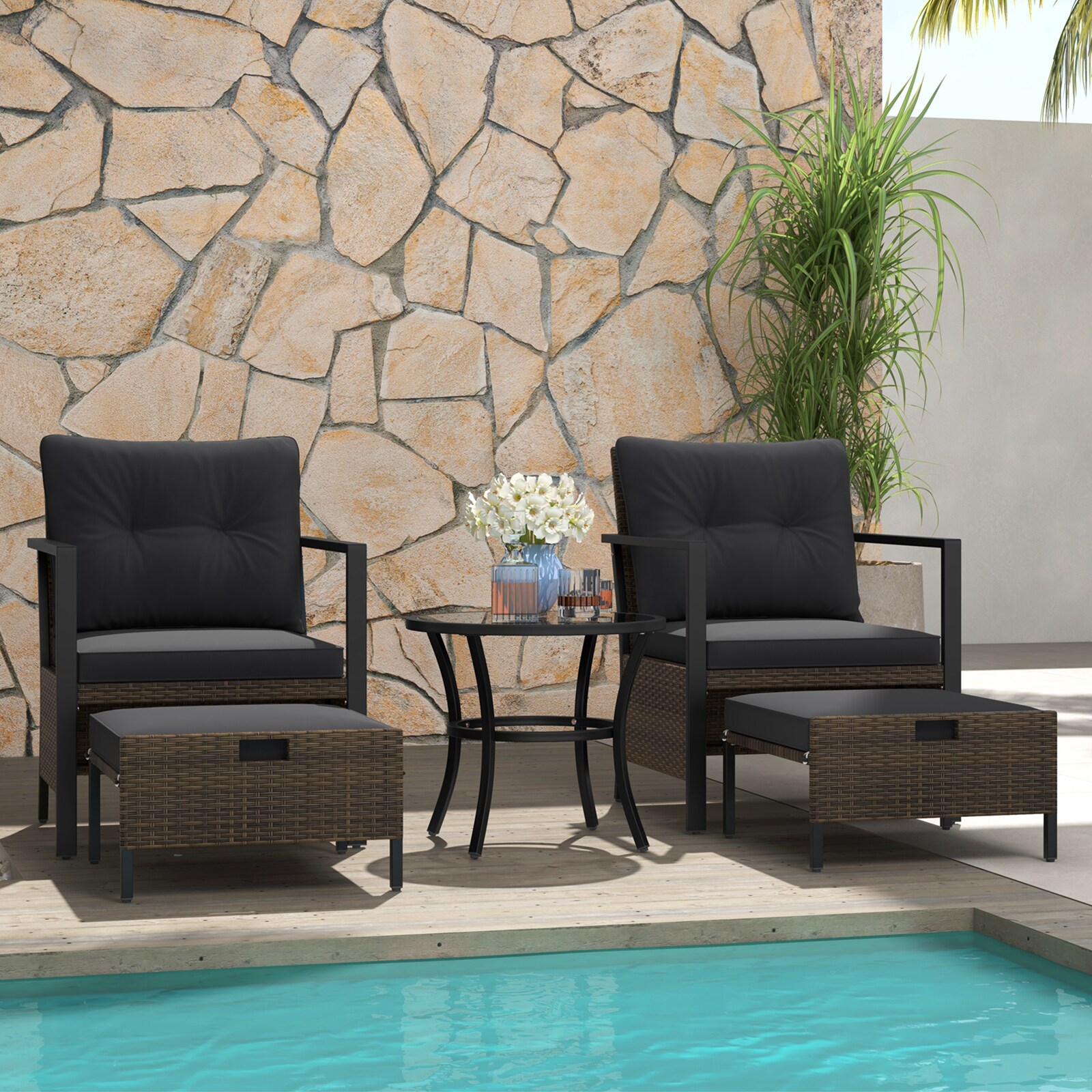 Volenca VOL-FY1FHN Patio-Conversation-Sets - View #2