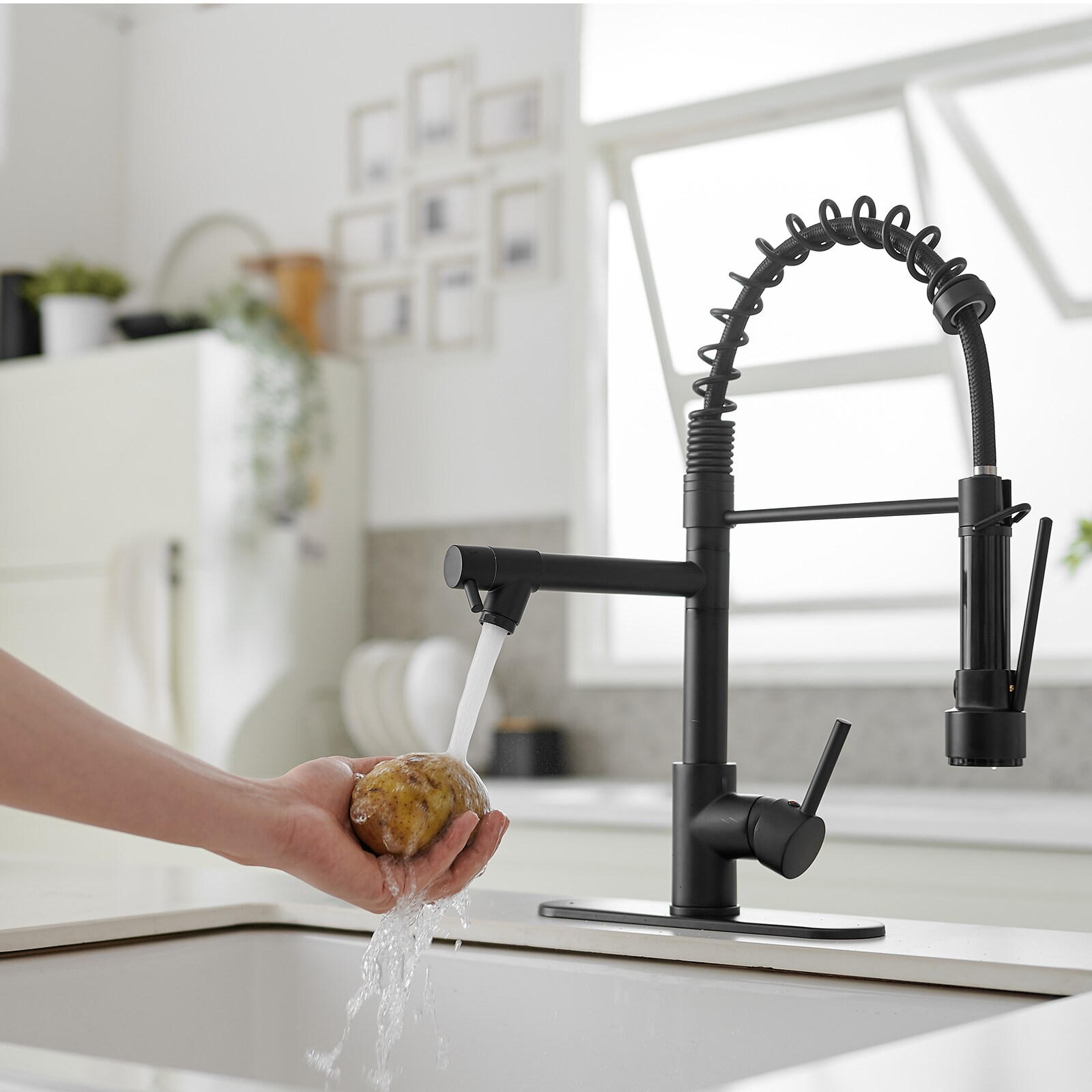BWE A-94016-BLACK Kitchen-Faucets - View #4