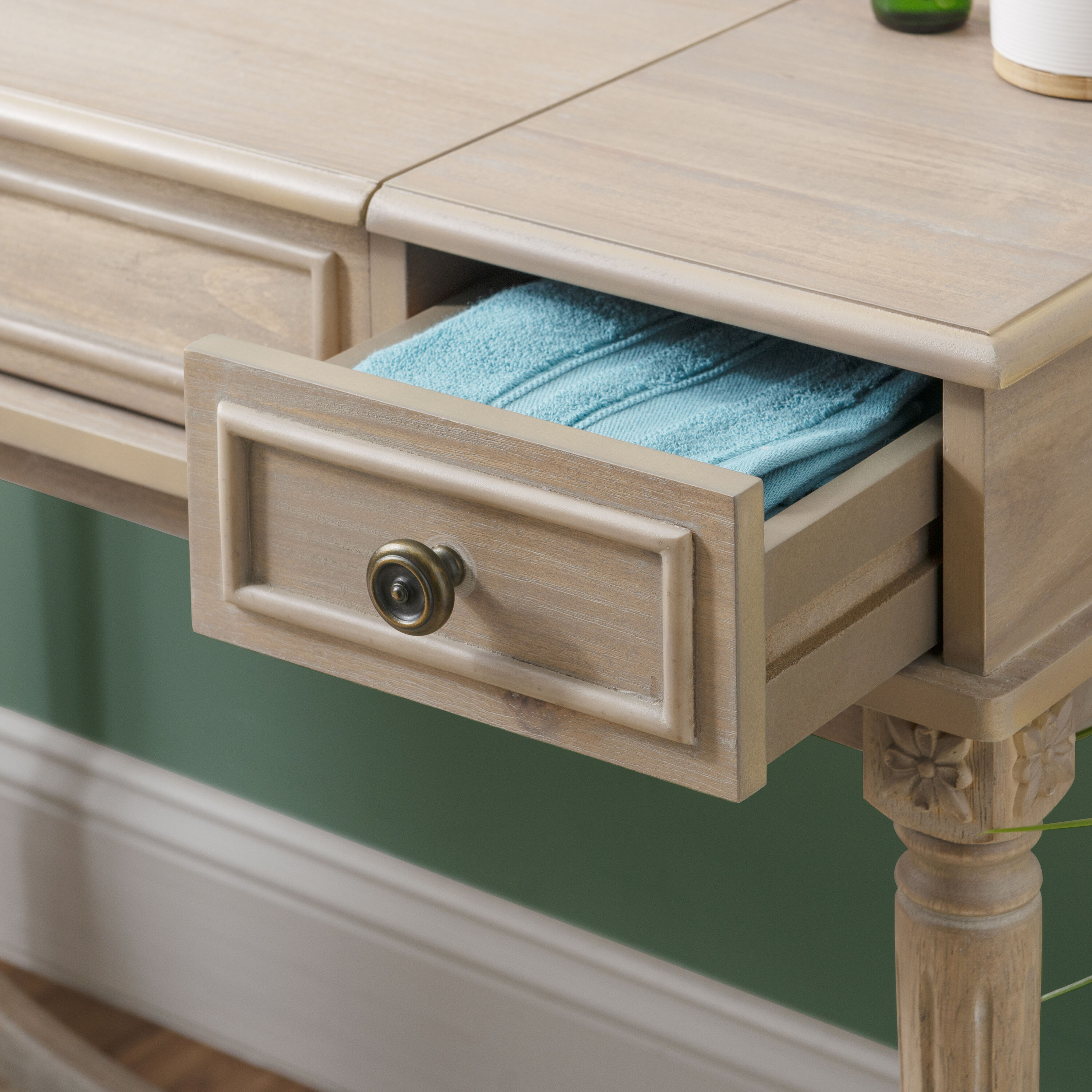 Linon VS064GRY01U Bedroom-Vanities - View #16