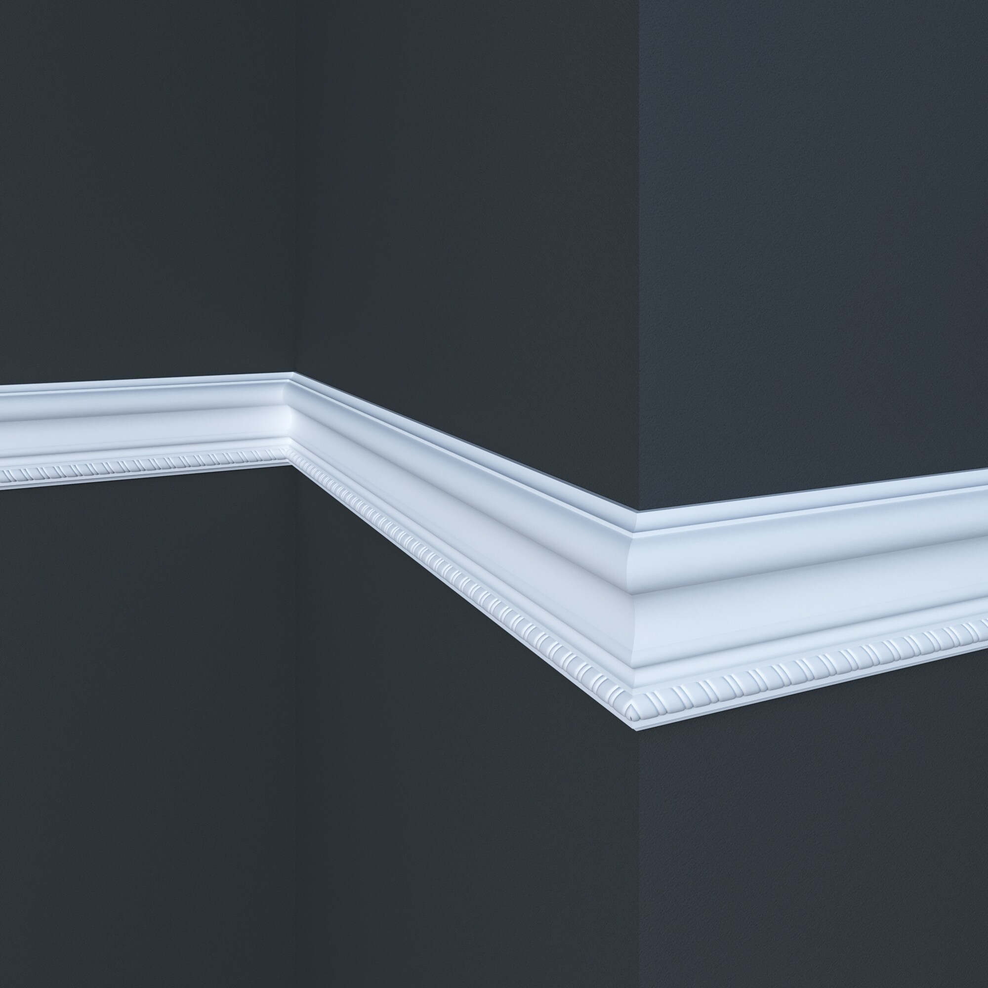 Ornamental Mouldings 1629-8FTWHW Chair-Rail-Moulding - View #4