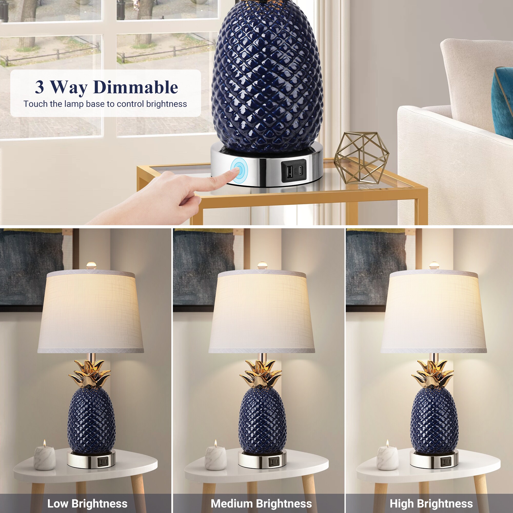 LUXEYARD DS-R-369130 Table-Lamps - View #2