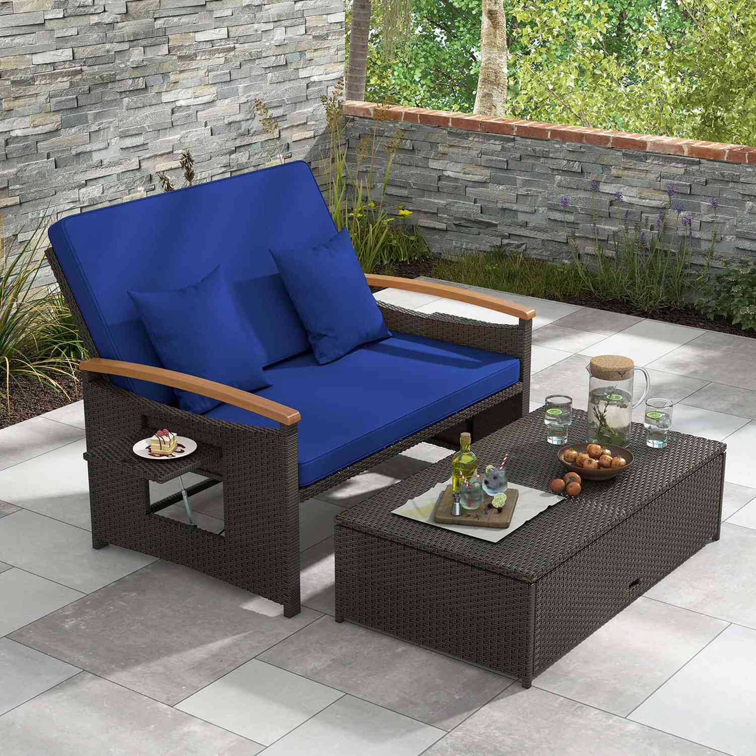 Costway HCST00137 Patio-Conversation-Sets - View #2