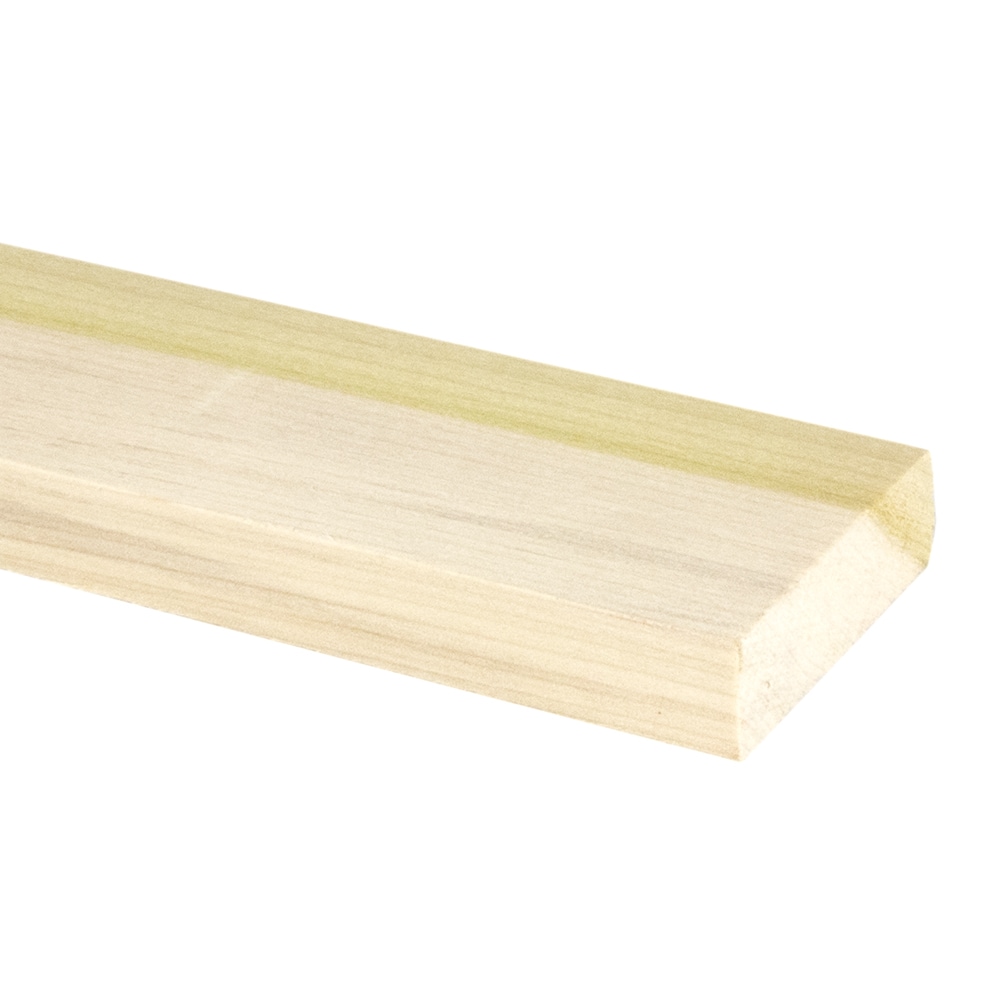 RELIABILT POPSRL103SU04 1-in x 3-in x 4-ft Unfinished Clear S4S Poplar Common Hardwood Board